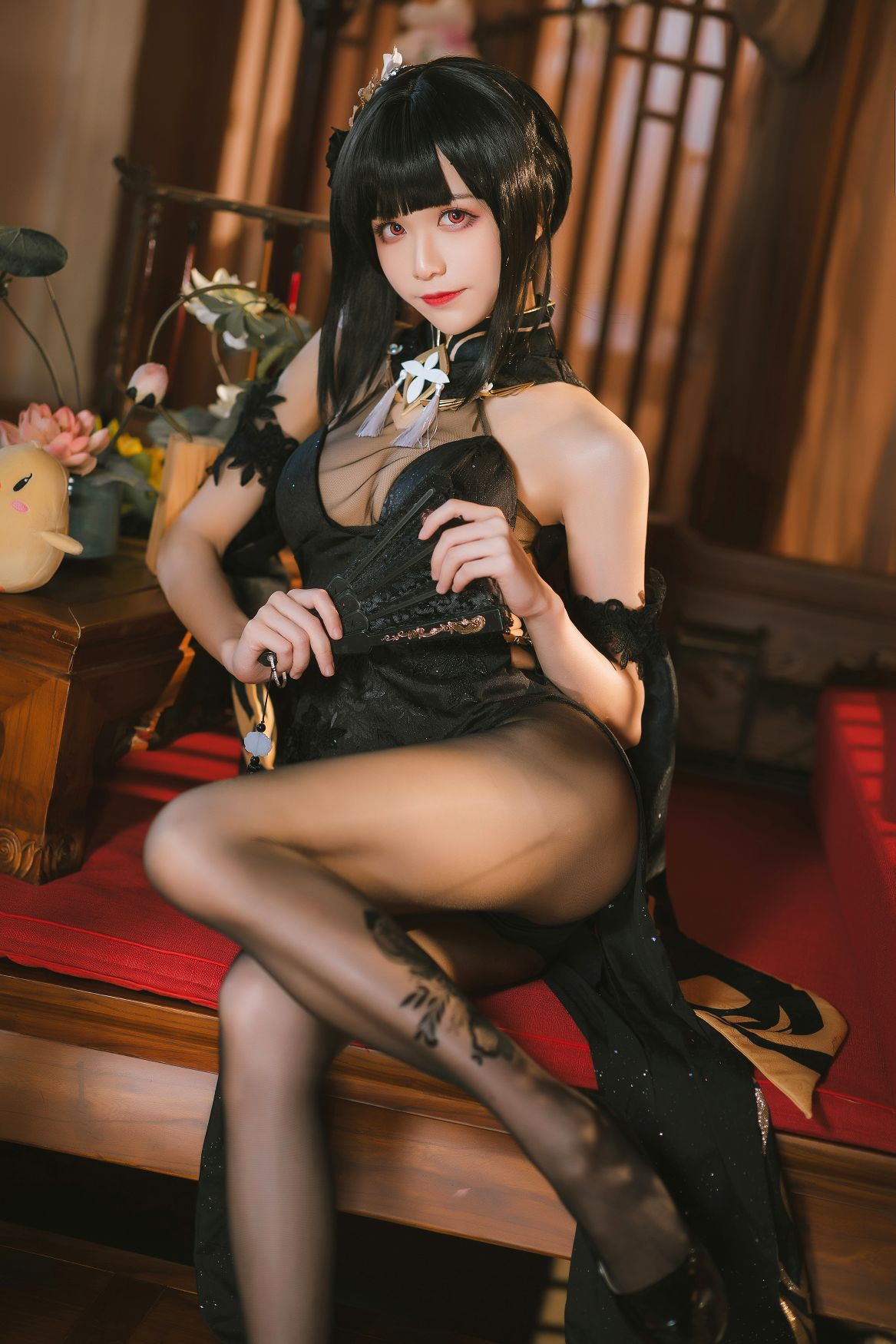 Tomoyo酱-碧蓝航线-镇海旗袍27P-160MB-02-07