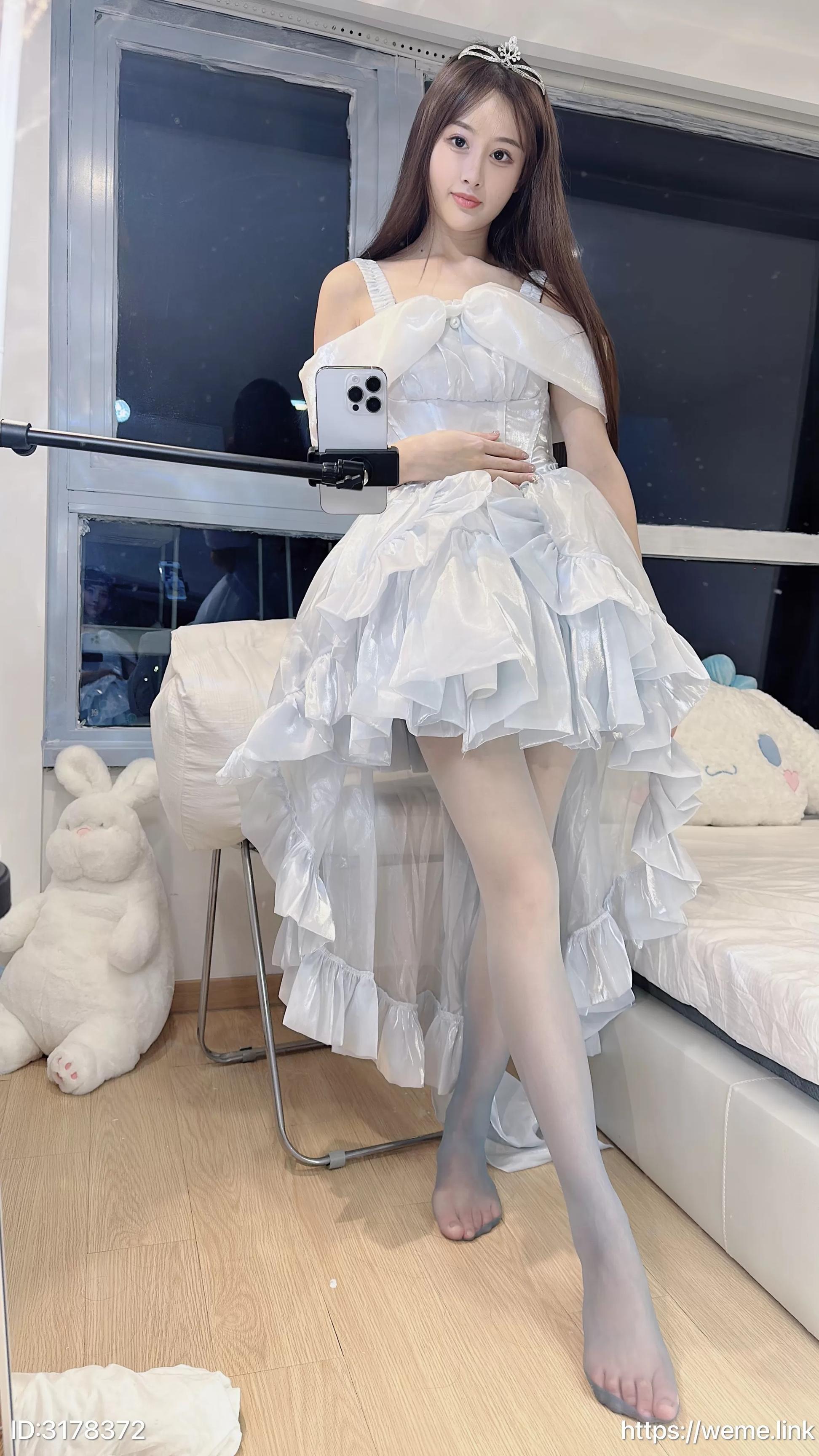 小萌子--NO016-渐变蓝丝袜53P49MB-08-17