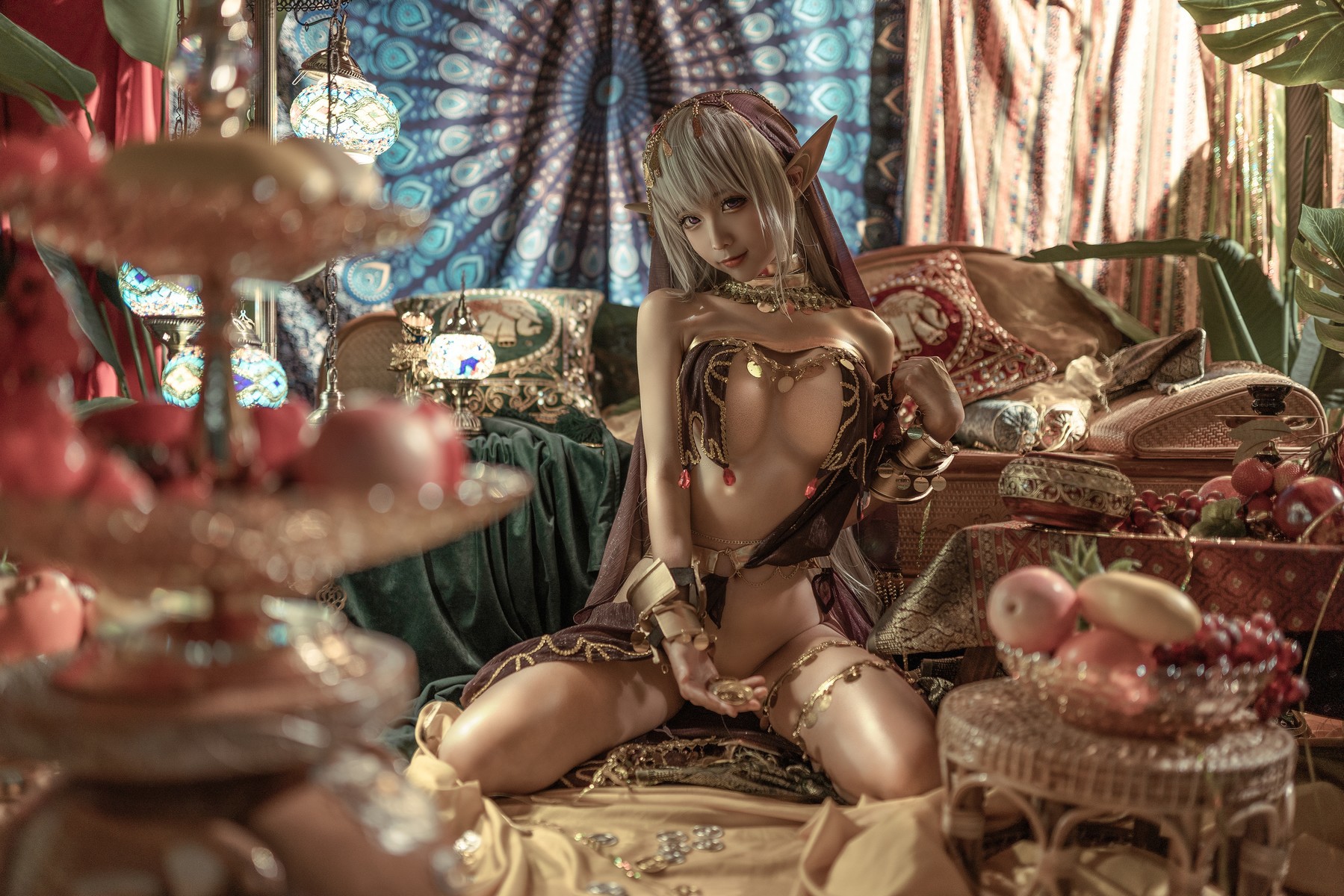 蠢沫沫-Cosplay-黑兽-黒獣-クロイヌ-気高き聖女は白濁に染まる-09-19