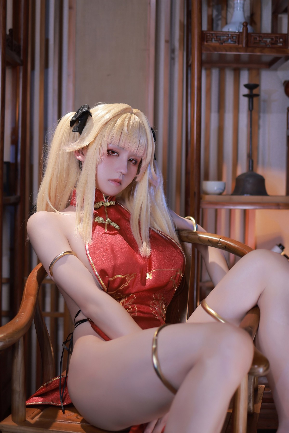 Cosplay-桜满三时-萌姬联合-旗袍-09-28