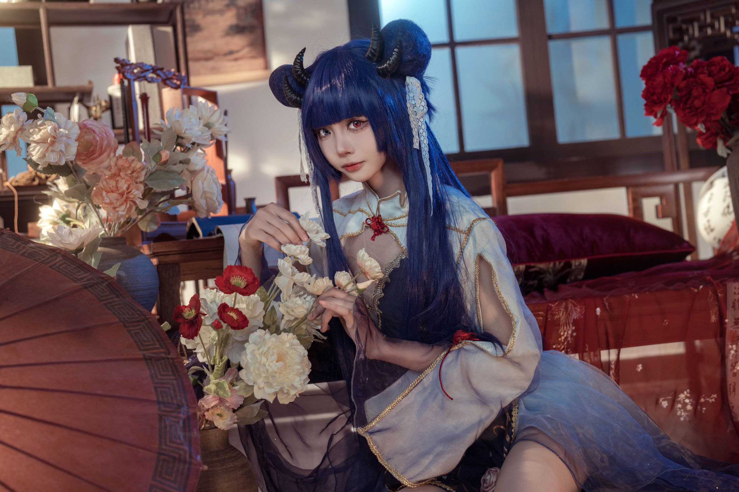 艾西Aiwest---伊吹新年旗袍-35P-910MB-06-11