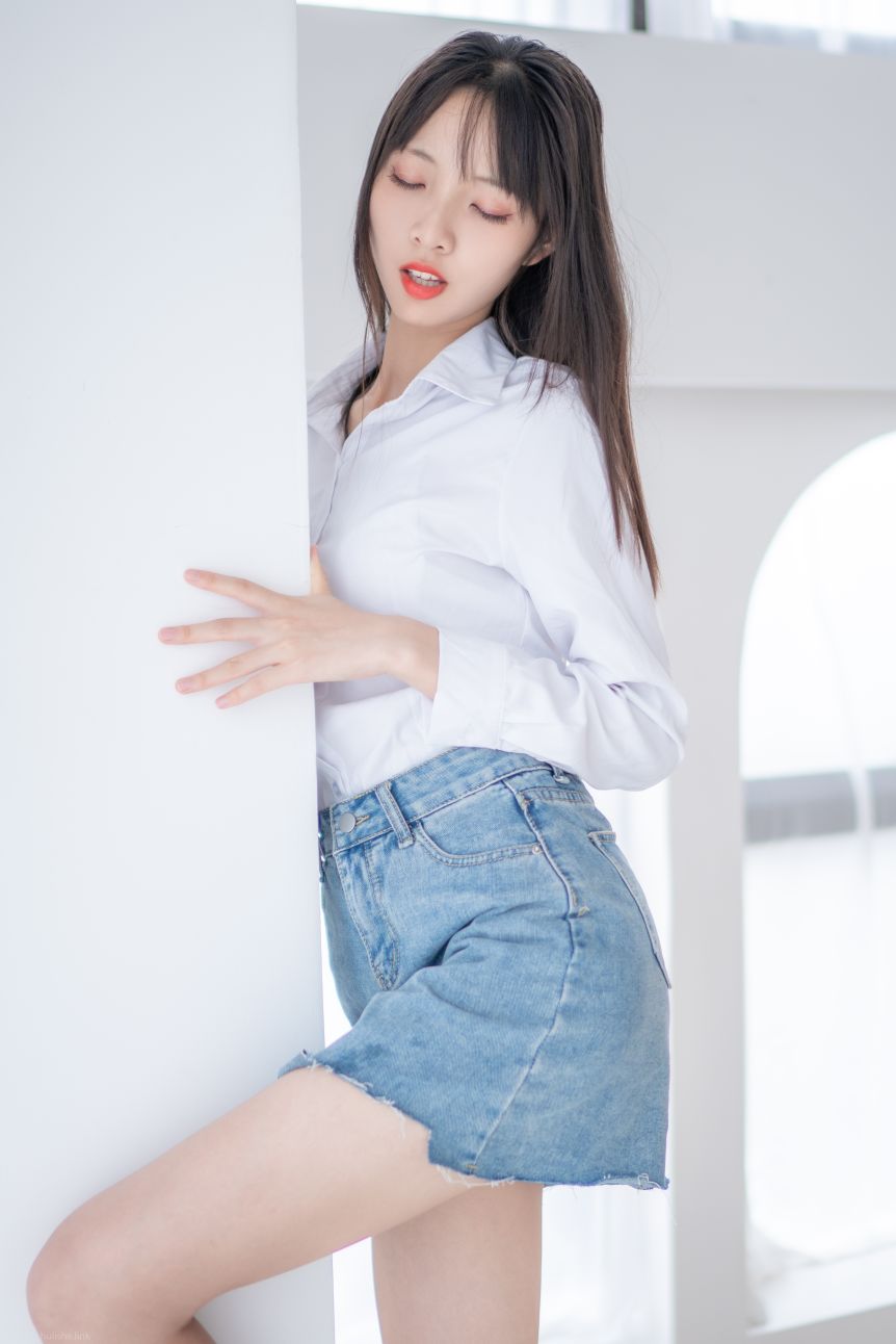 西瓜murmure西瓜少女-2021-04-29-牛仔裙-125P1V-12-19