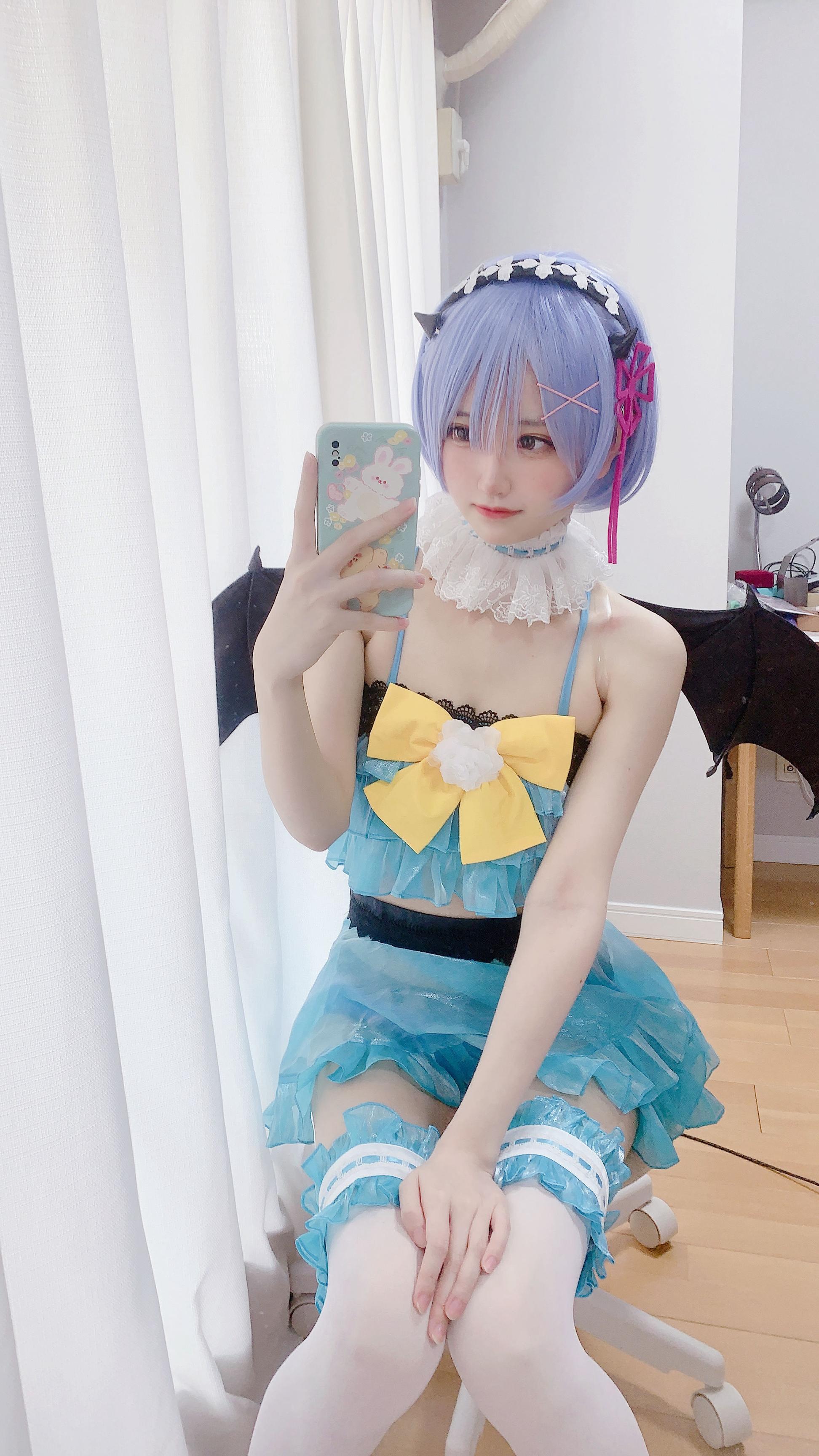 027-千阳快起床---雷姆小恶魔cos-11P-3339-MB-08-27