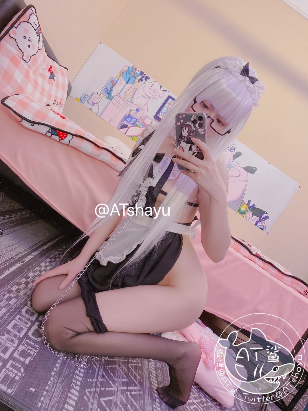 006-AT鲨---女仆开档袜-11-27