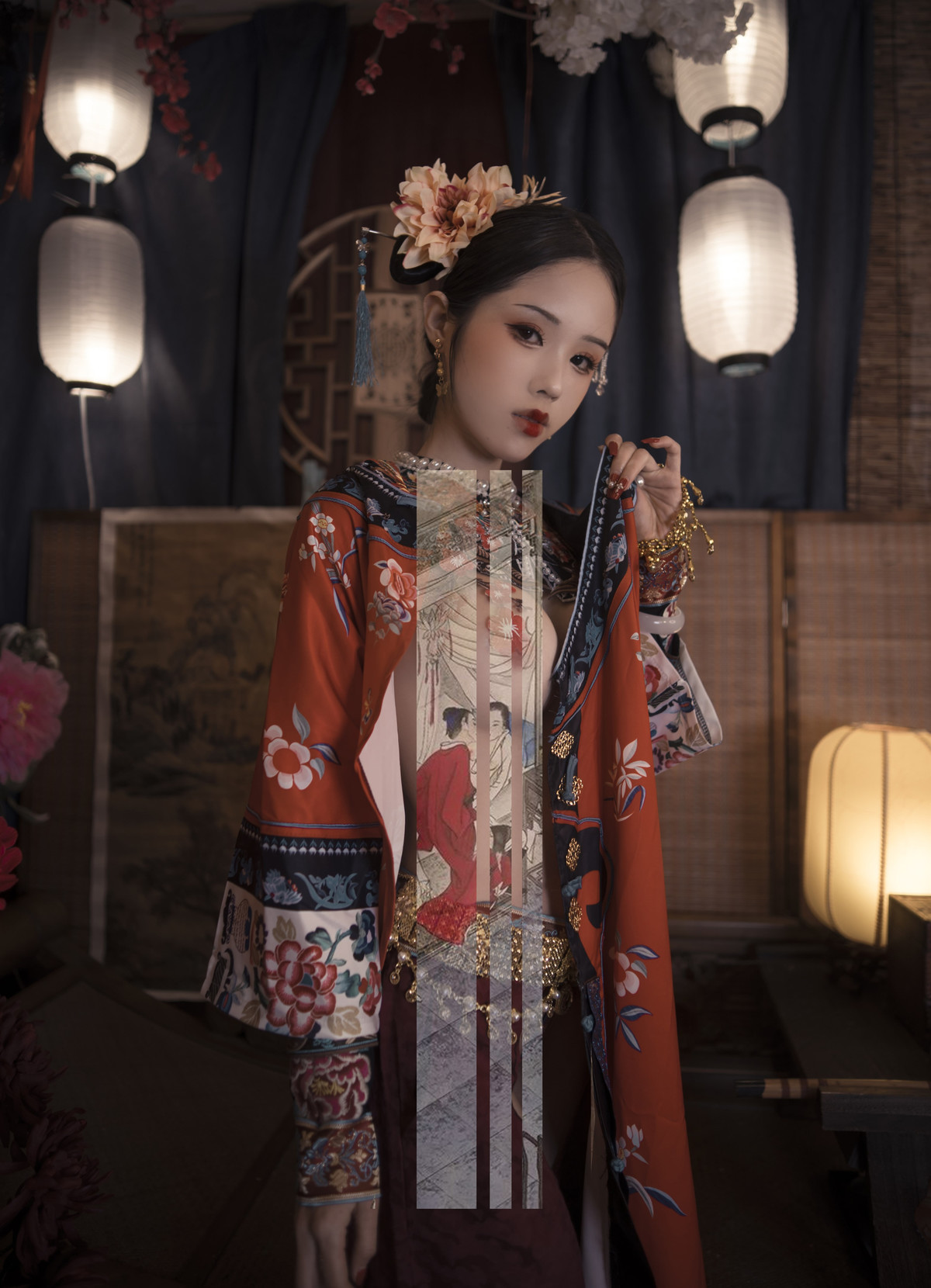 Cosplay-钛合金大粑粑-满清服饰-04-08