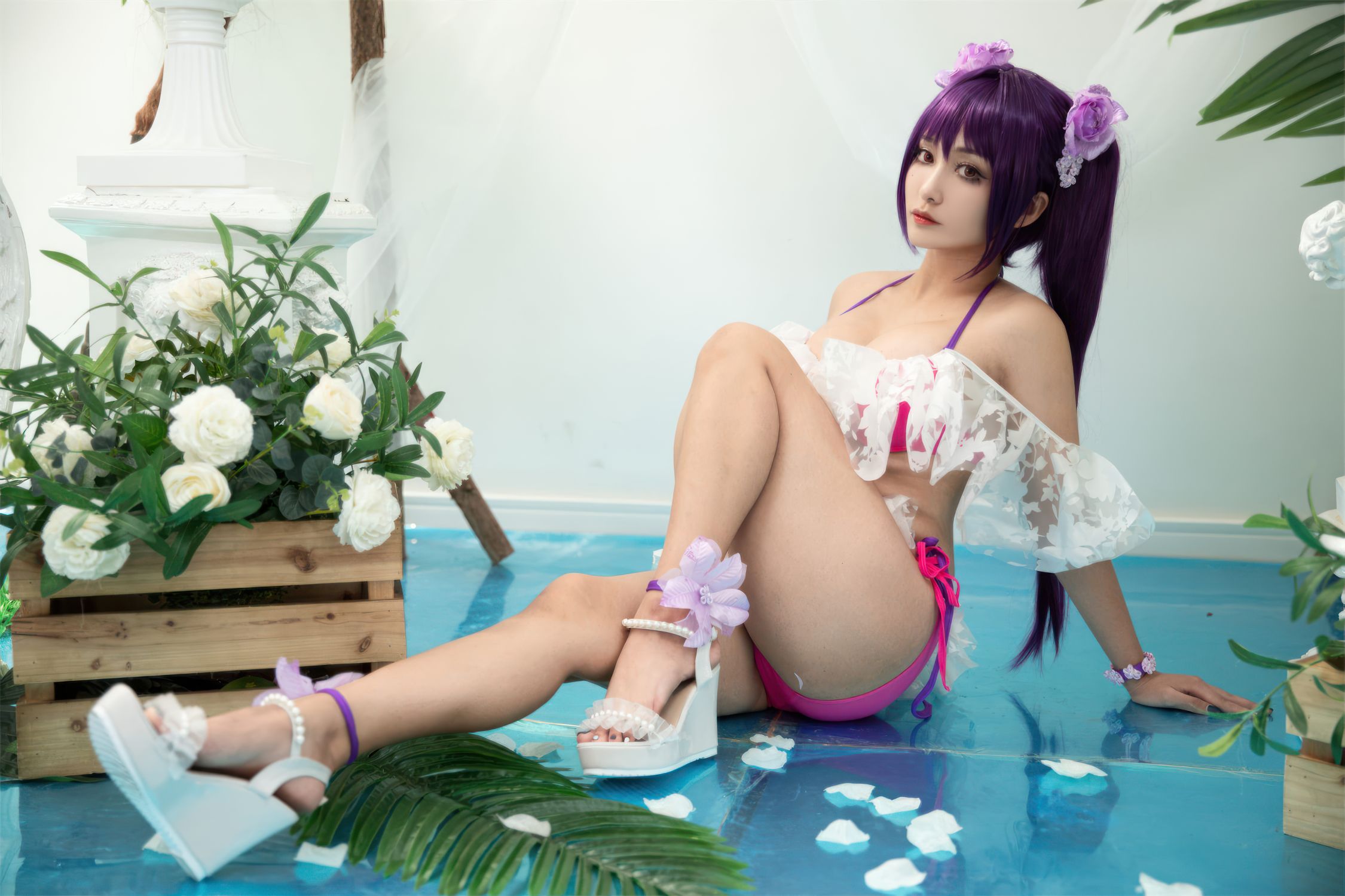 洛璃LoLiSAMA---斯卡蒂泳装-05-18