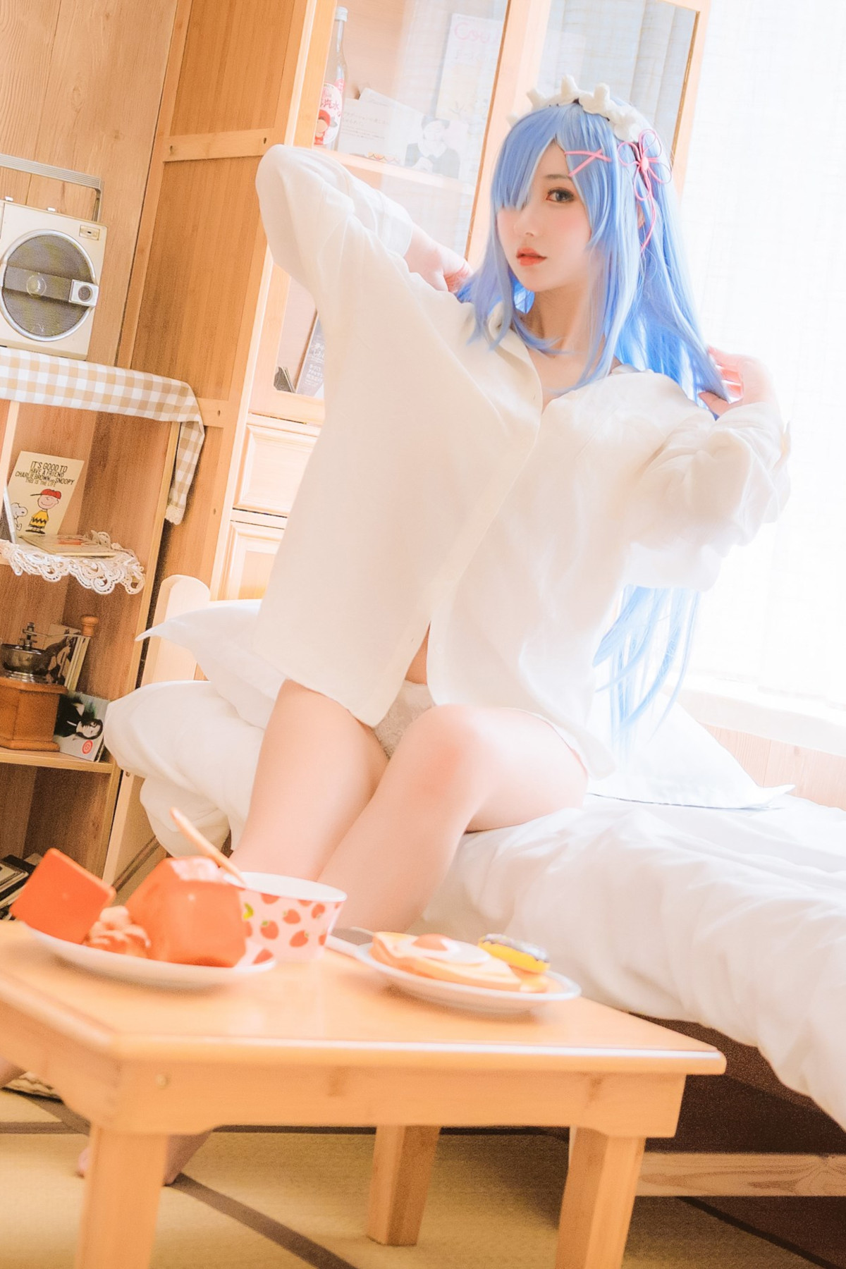 Cosplay-羽生三未图集-蕾姆-10-26