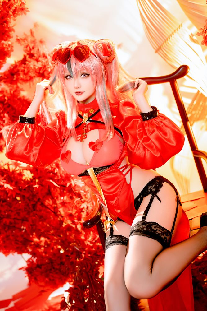 星之迟迟-2024年01月计划C-碧蓝航线-布莱默顿-新年旗袍ver-84P1V-319GB-03-19