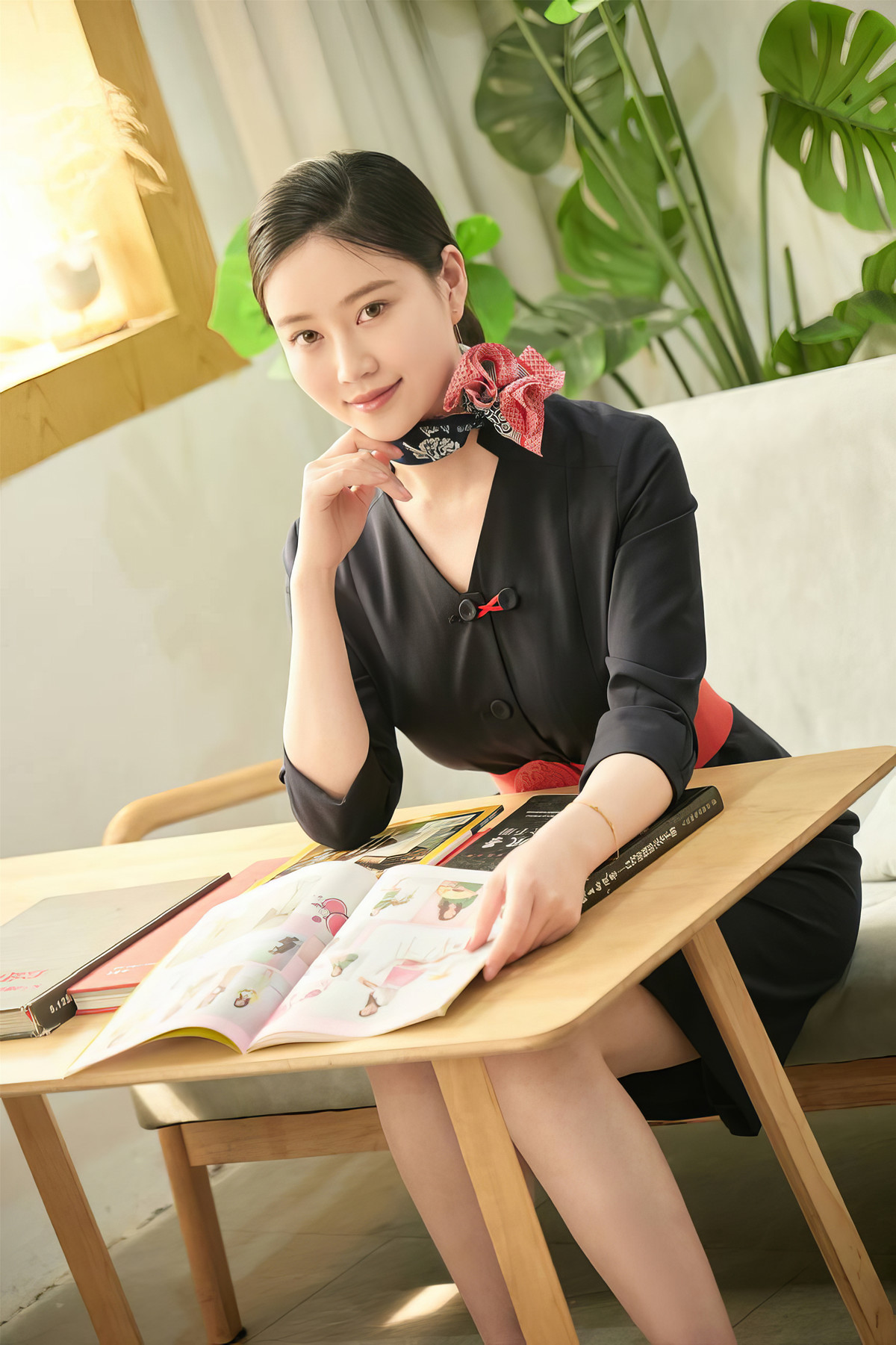 年年Nnian-空姐-038-炽天使-Set01-08-19