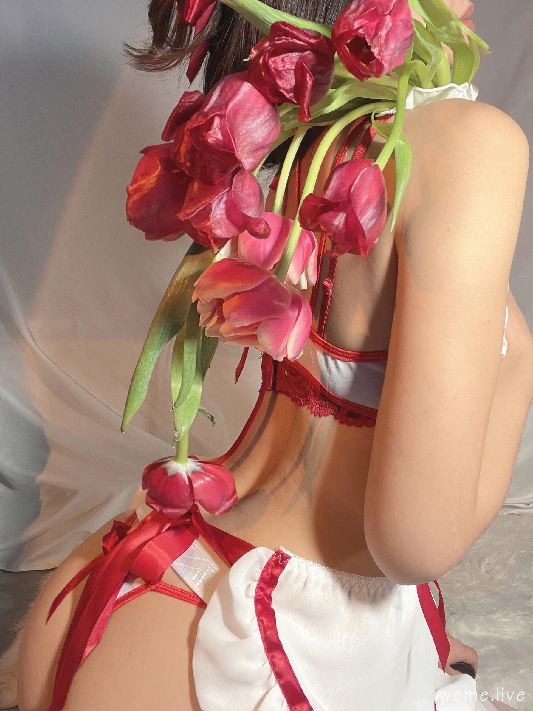 014纪念小小v5--微密圈系列-枯萎的郁金香28P-371M-08-29