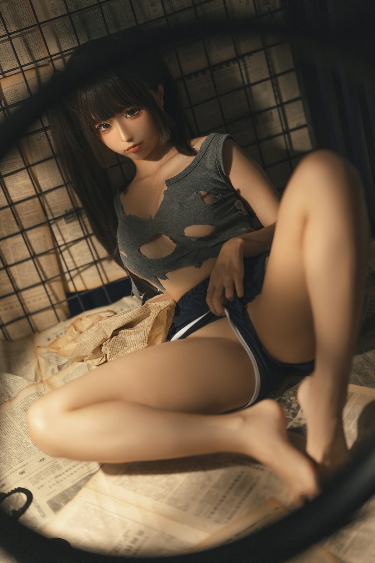 蠢沫沫-Cosplay-审讯-Trial-12-01