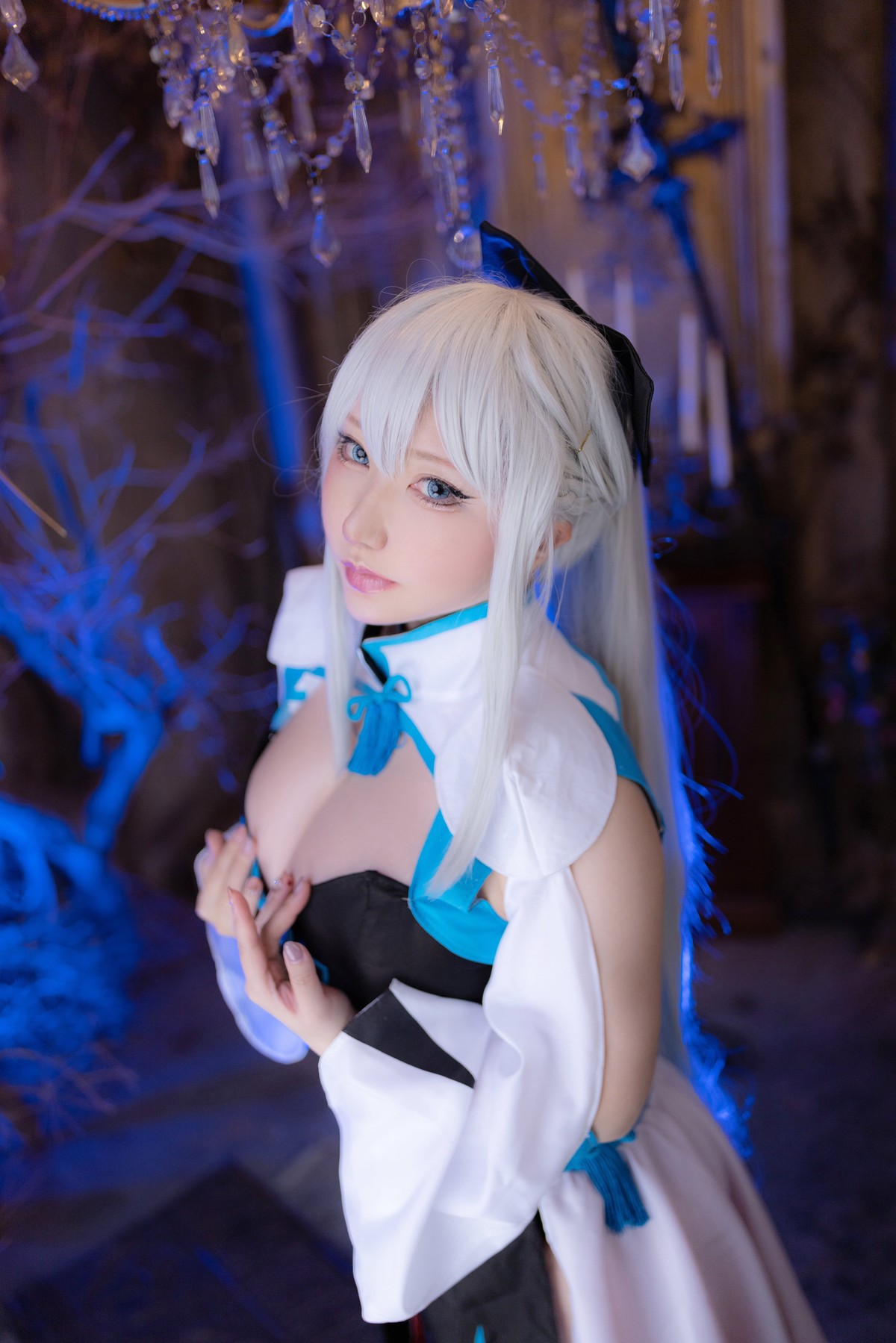 Cosplay-SAKUサク-Morgan-le-Fay-Set03-03-08