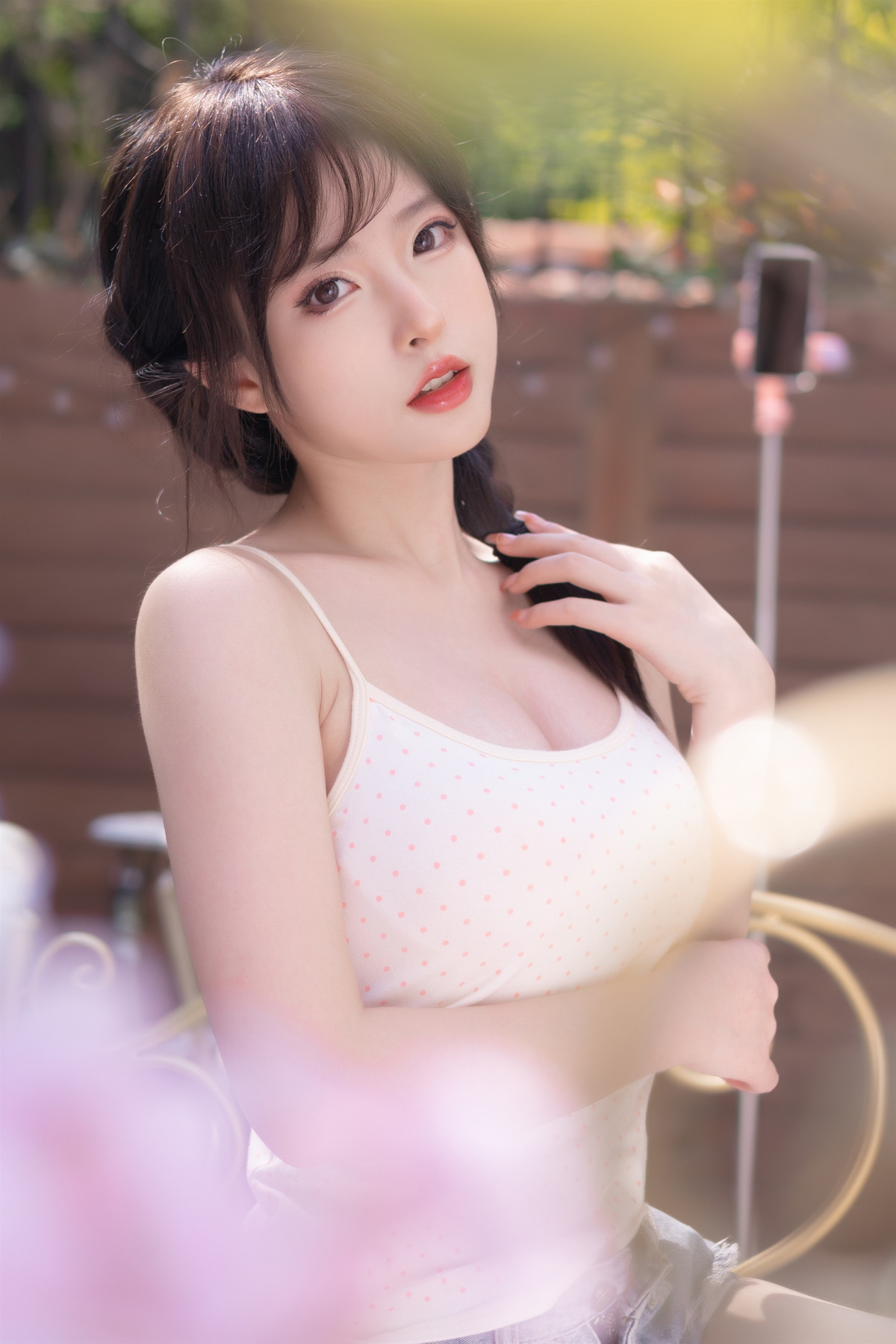 Cosplay-清水由乃-麻花少女-Set02-01-14