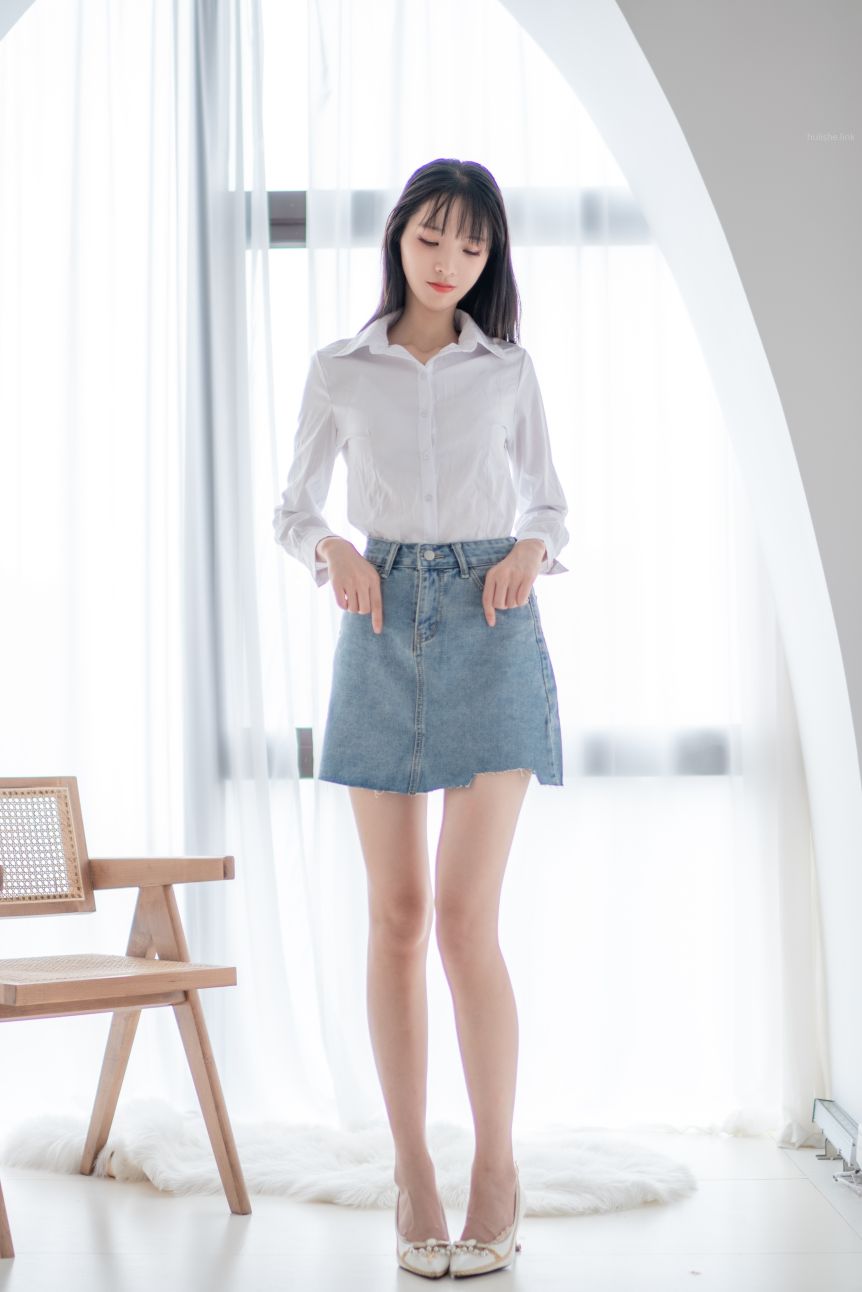 西瓜murmure西瓜少女-2021-04-29-牛仔裙-125P1V-12-19