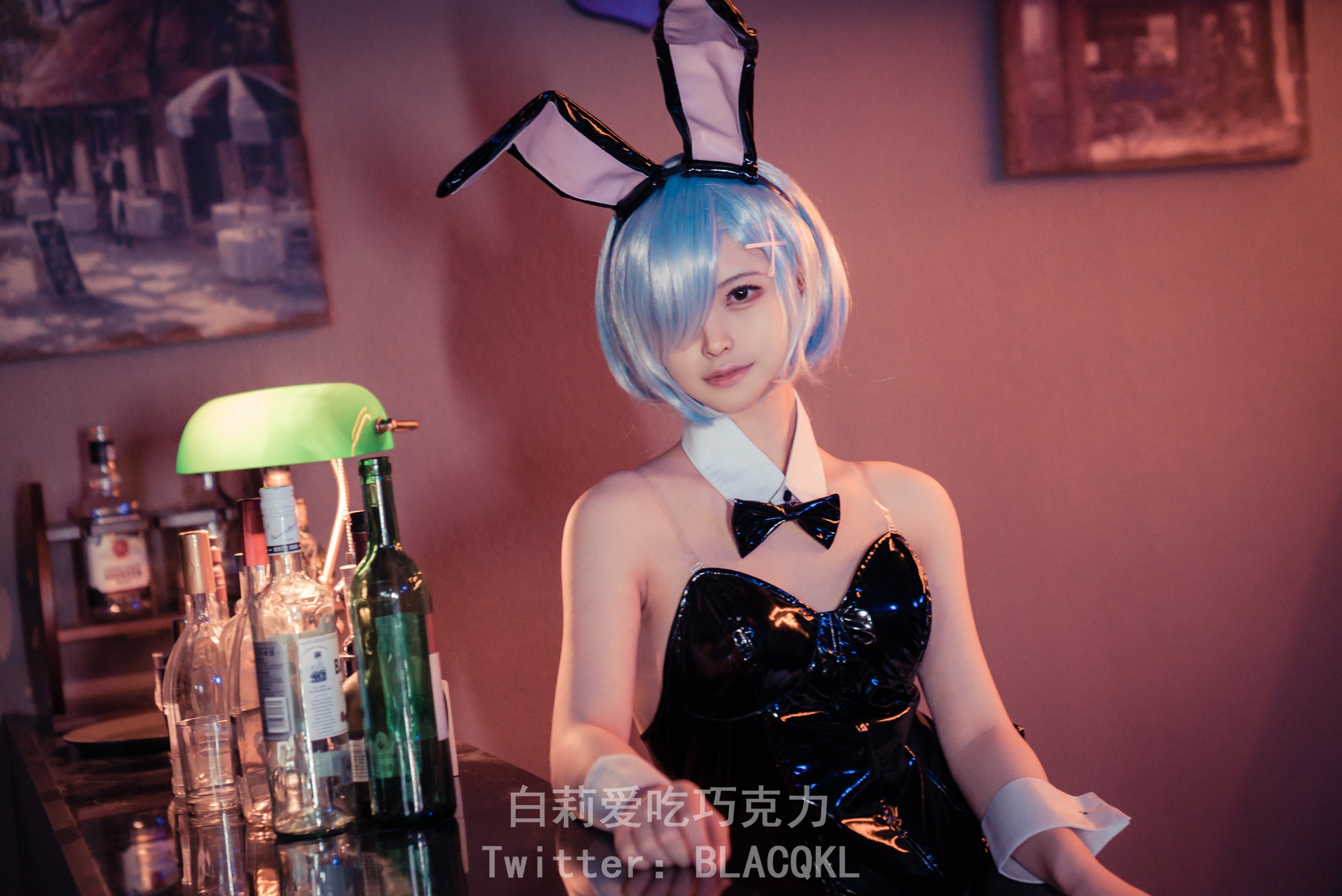 白莉爱吃巧克力---雷姆-兔女郎-11-24