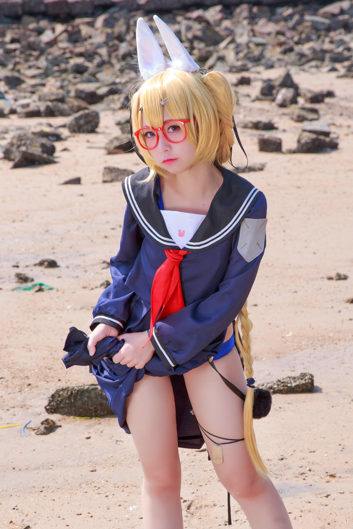 G44不會受傷-旋风校服-SR-3MP-Girls-Frontline-01-02