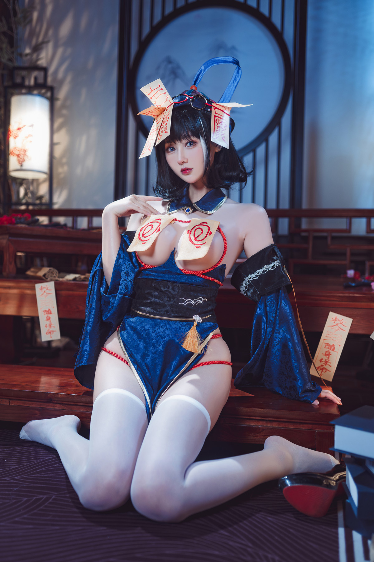 Cosplay-羽生三未-华甲欢庆僵尸三未全-10-22