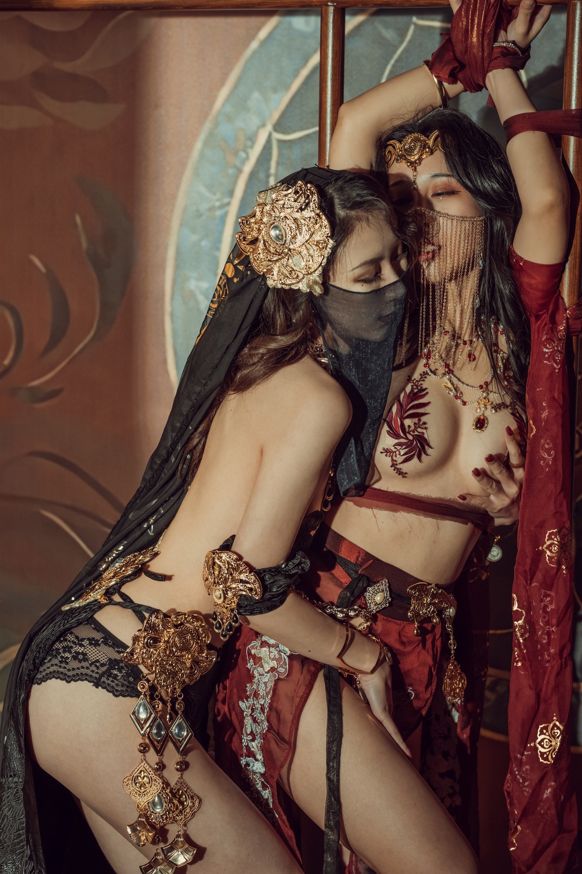 Cosplay-云溪溪-奶桃桃-双人古风-11-28