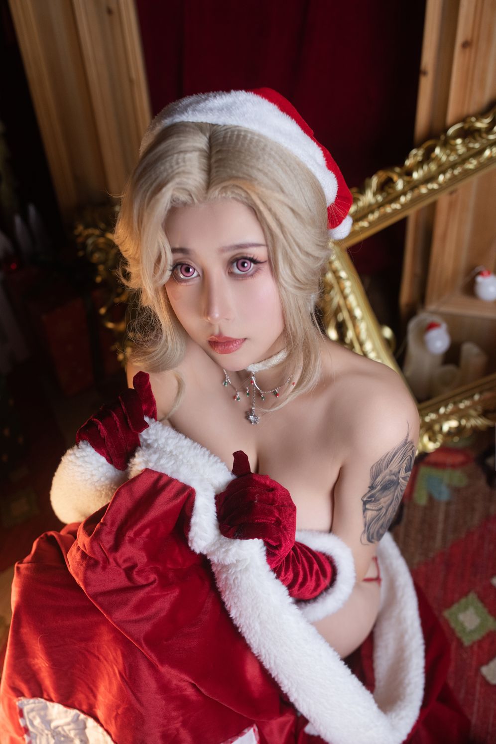 奈汐酱nice-超小圣诞帽-88P3V-01-21