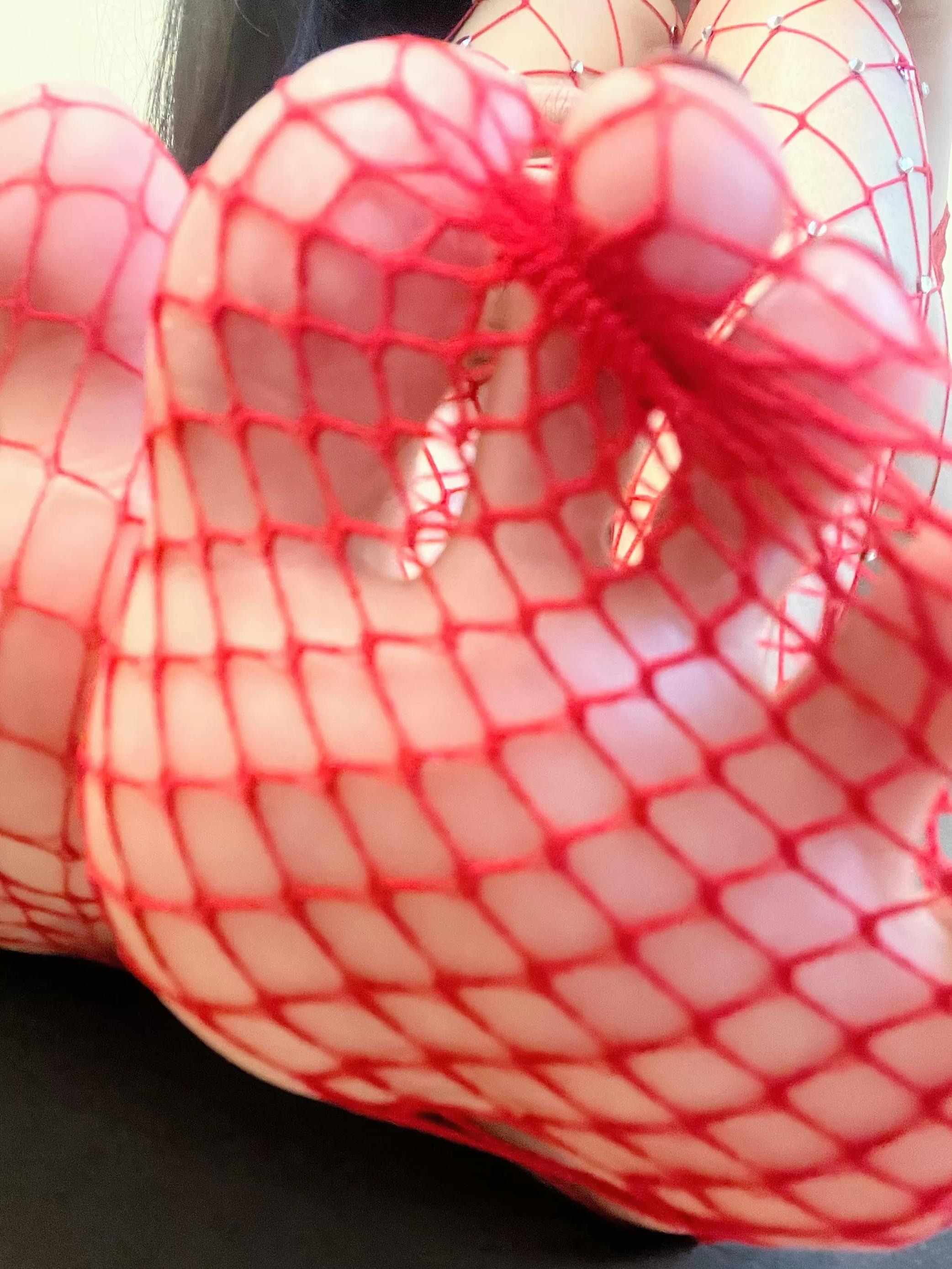 027纪念小小v5--微密圈系列-渔网红丝20P-635M-08-29