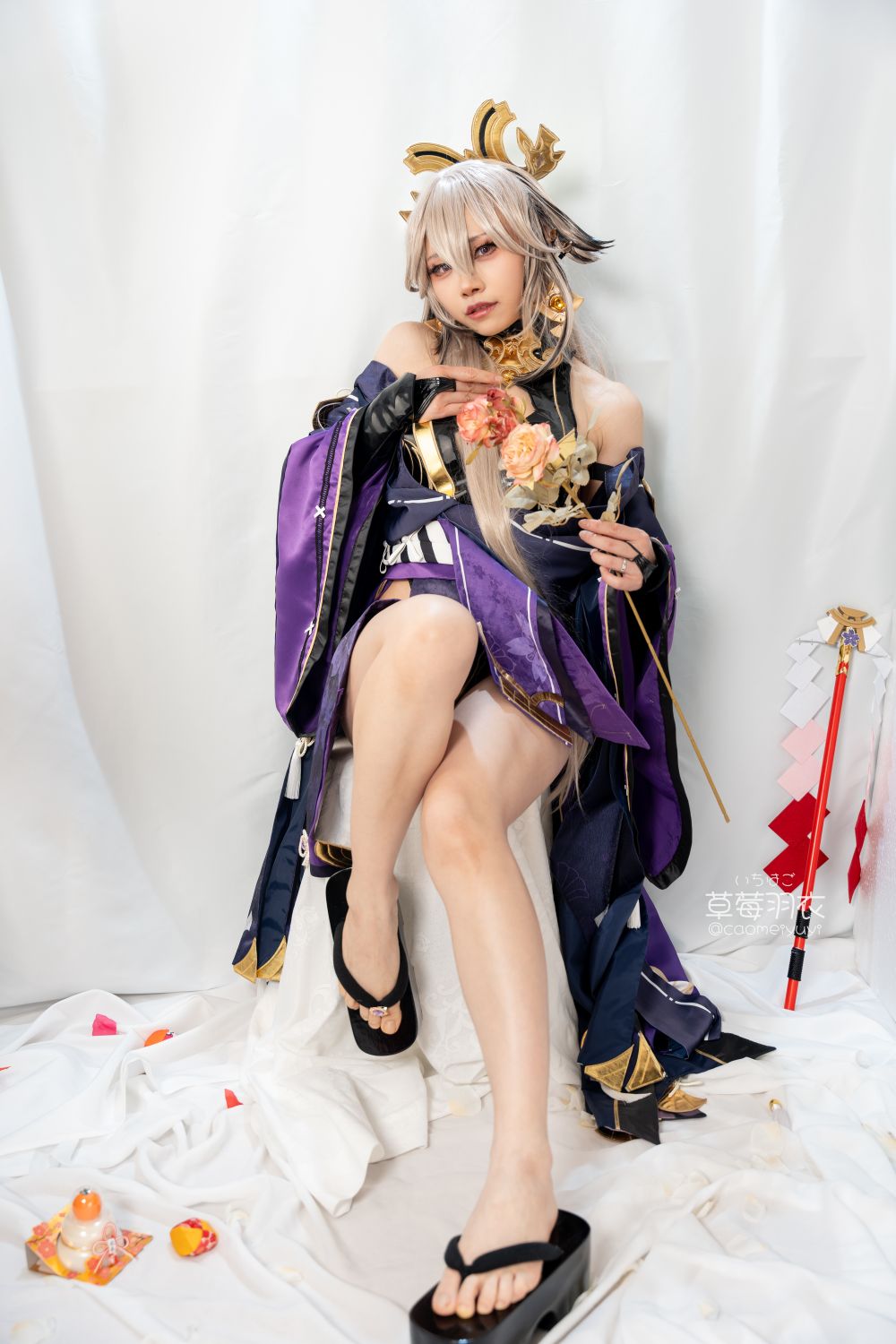 草莓羽衣T3黒ギャル八重神子墨桜色の夜笙雅芸-03-01-2