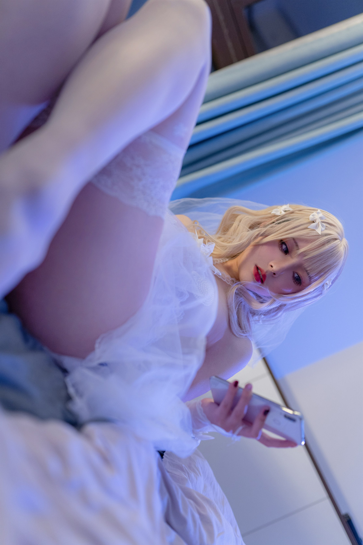 Cosplay-Natsuko夏夏子-JK-花嫁-Set02-02-22