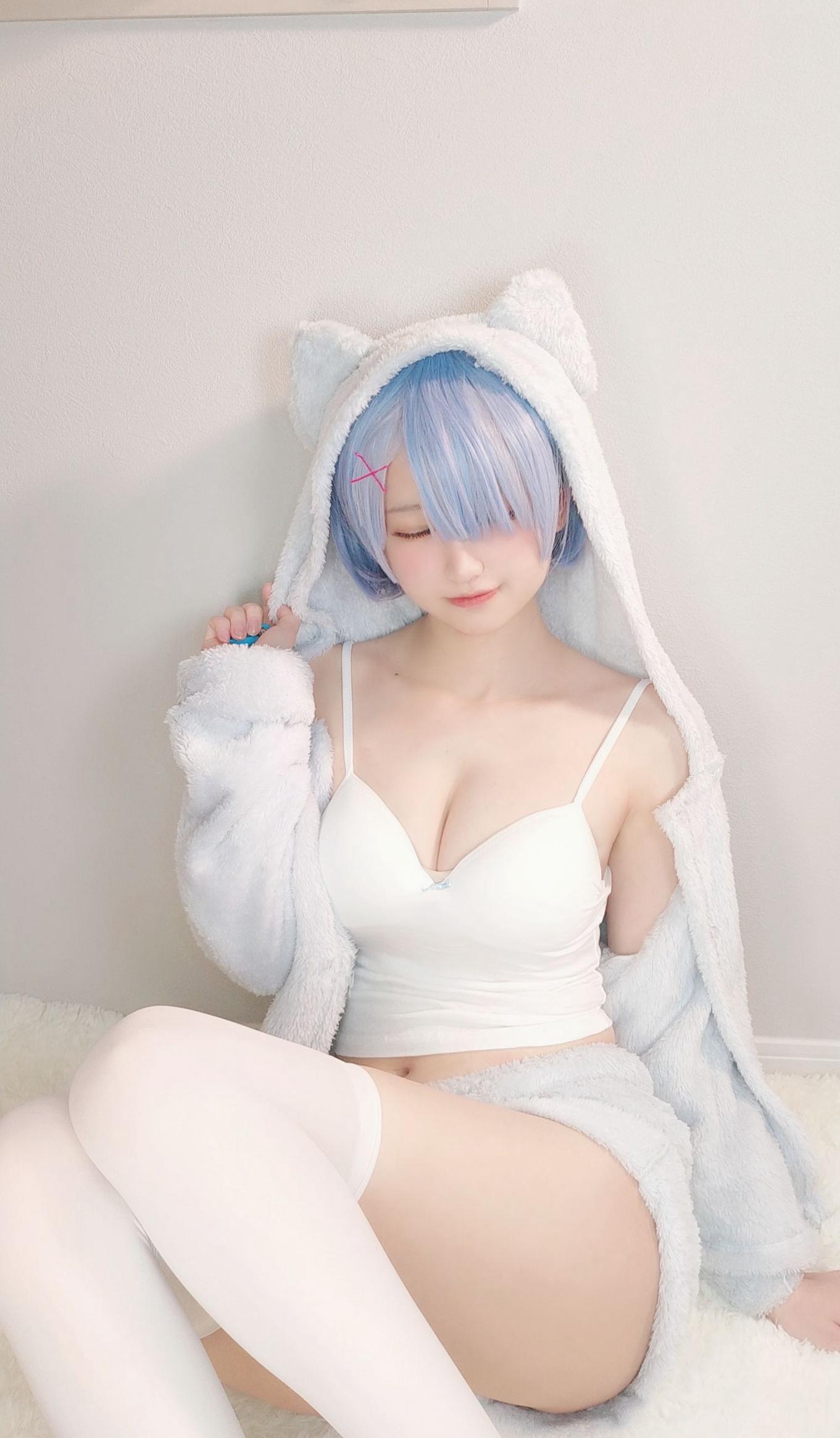 026-千阳快起床---雷姆睡衣-13P-1555-MB-08-27