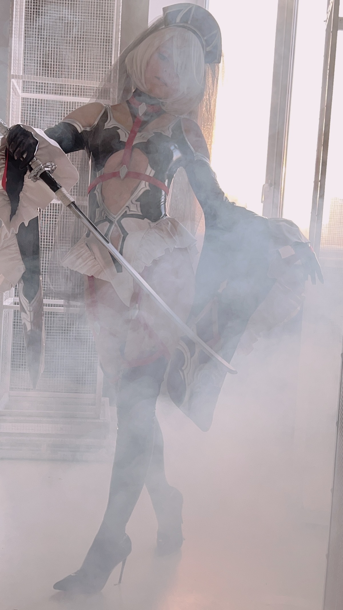 Shirogane-Cosplay-2B-ヨルハ２号Ｂ型-Bride-Ver-01-28