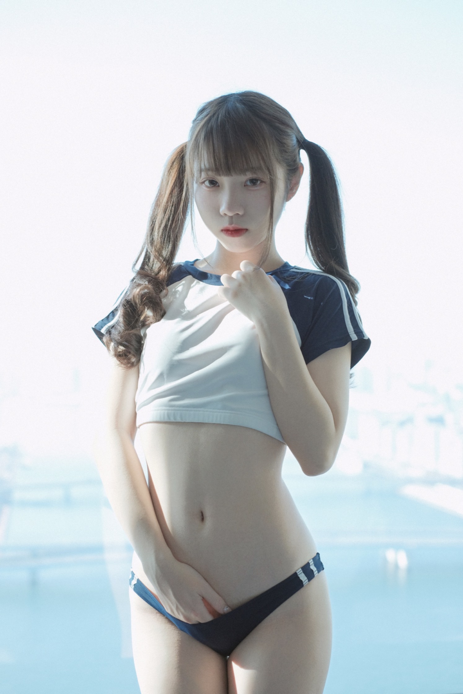 可可小白兔---礼物体操服少女-35P-09-05