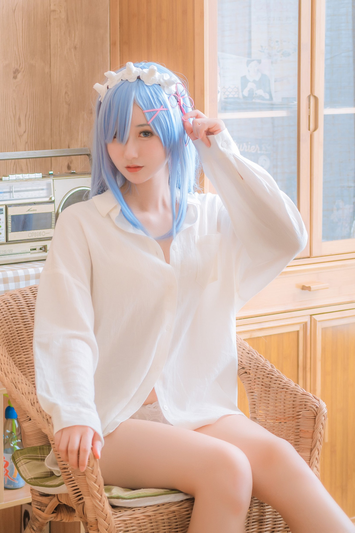 Cosplay-羽生三未图集-蕾姆-10-26