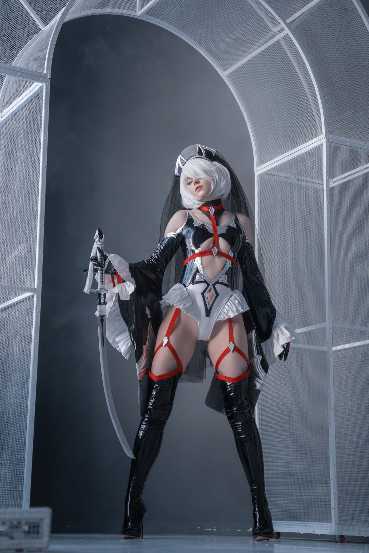 Shirogane-Cosplay-2B-ヨルハ２号Ｂ型-Bride-Ver-01-28