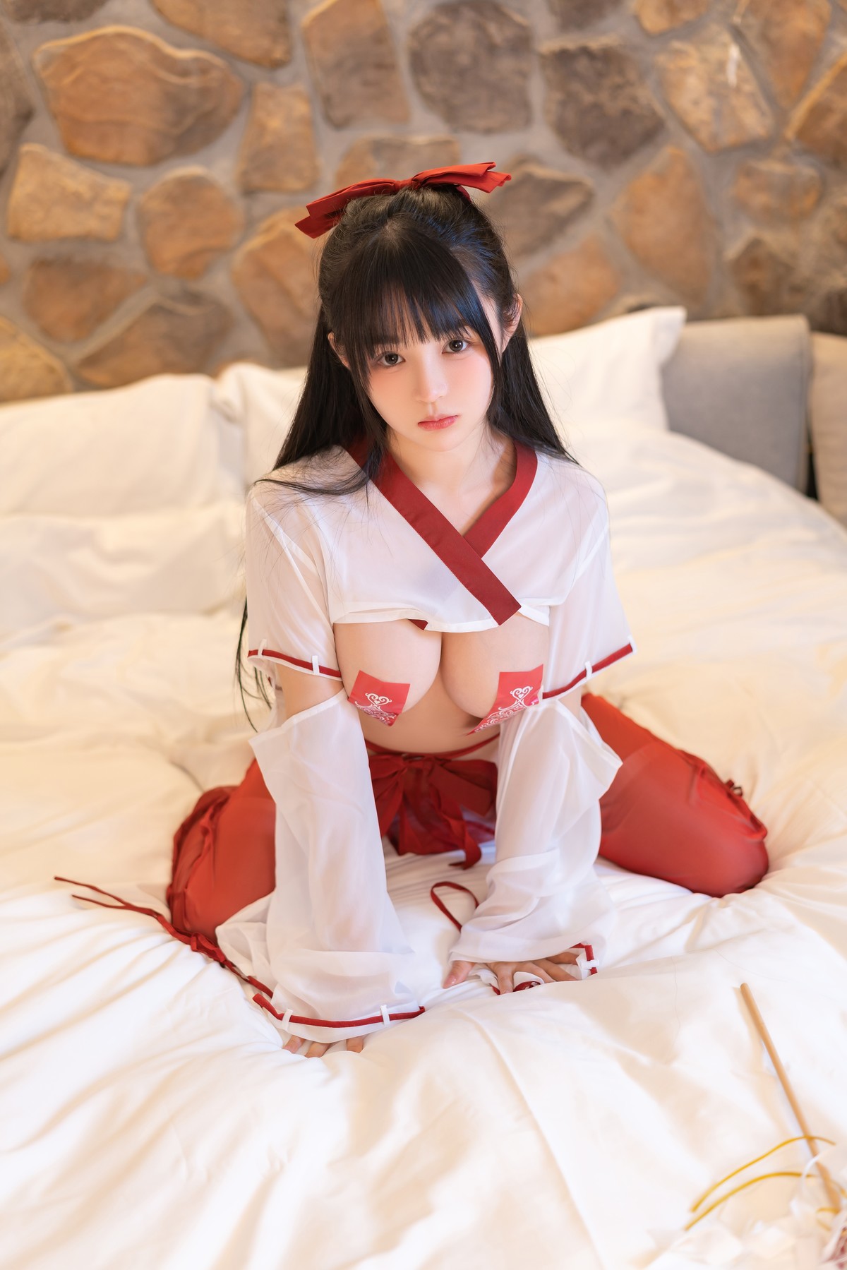 Cosplay-桜井宁宁-巫女-08-28