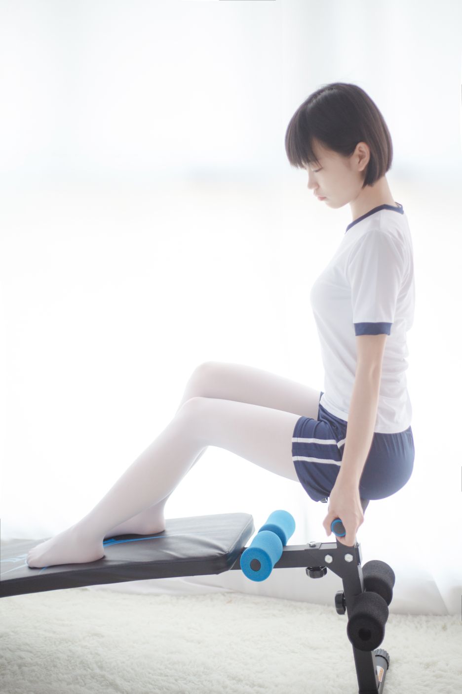 少女秩序写真-vol002-健身短发萌妹40P-01-09