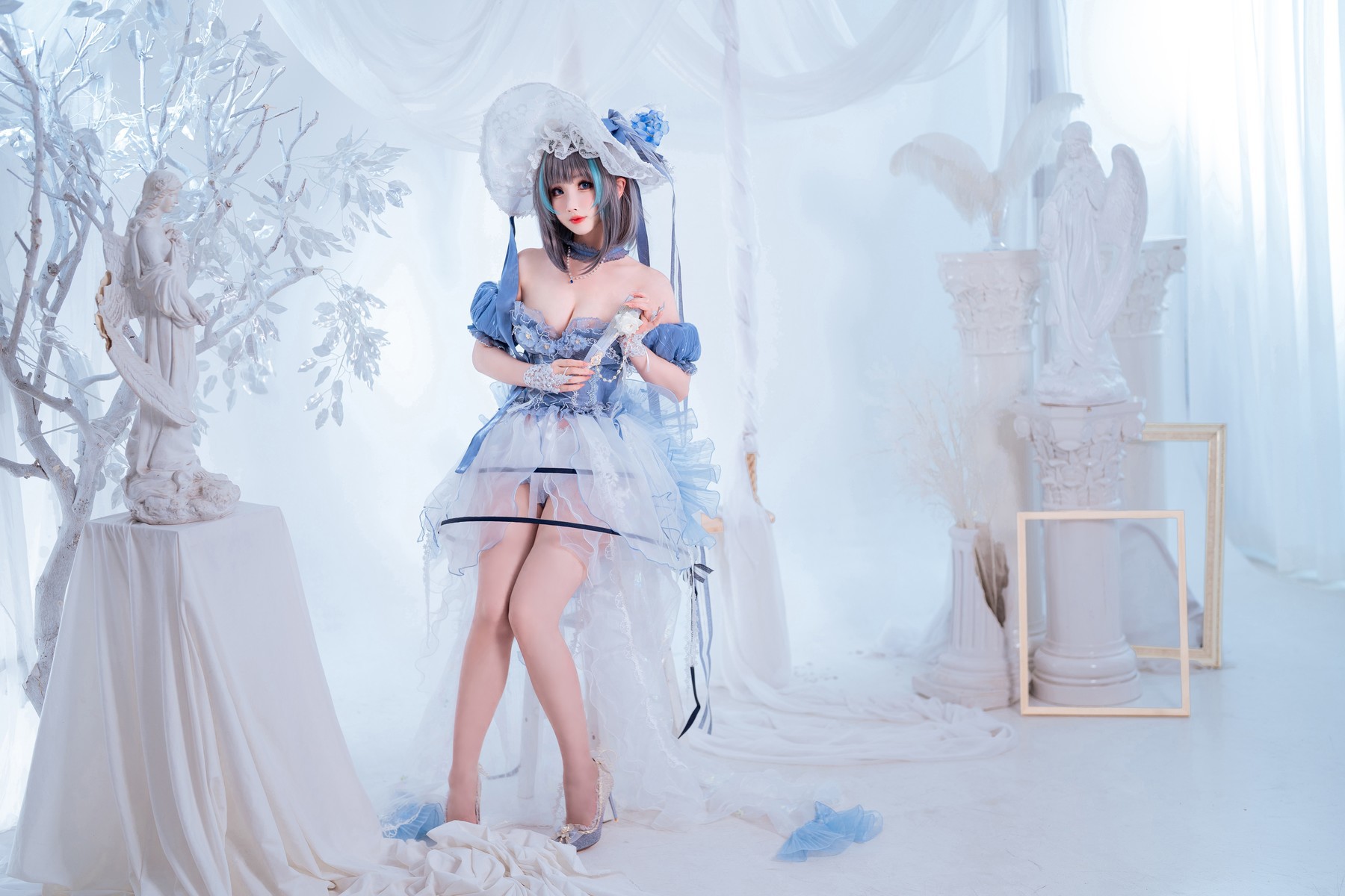 Cosplay-Rioko凉凉子-柴郡冰雪公主-01-05