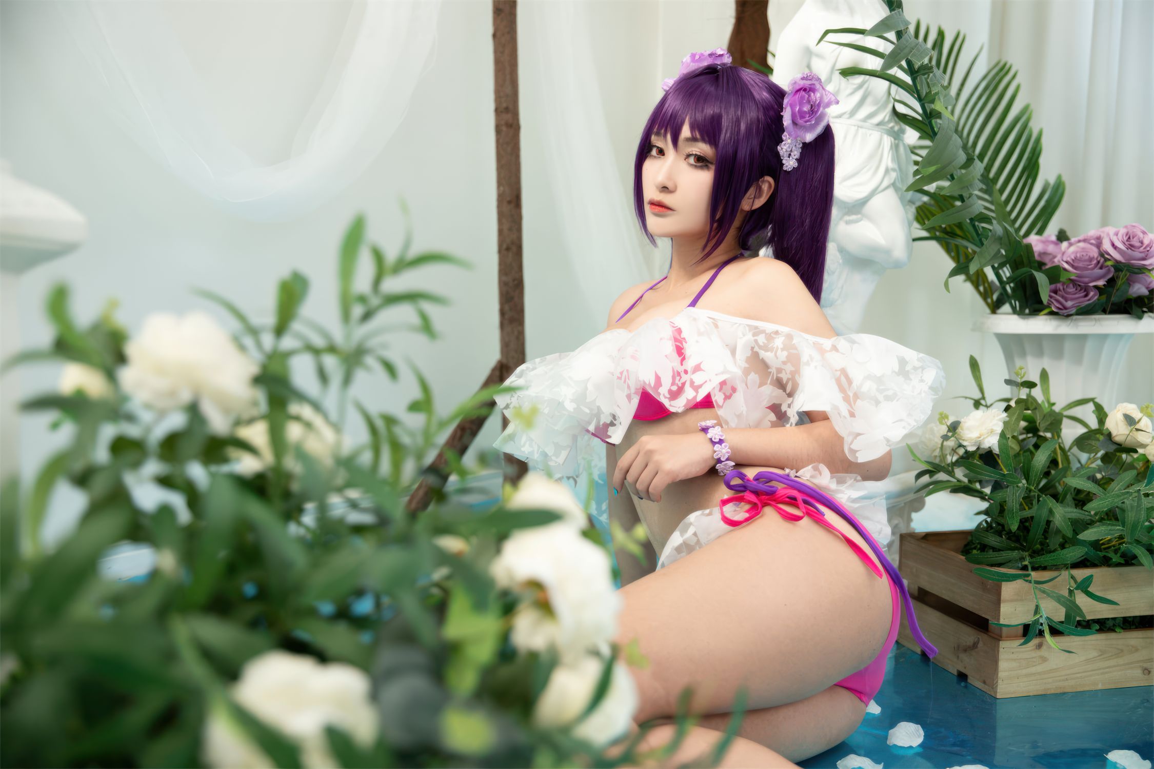 洛璃LoLiSAMA---斯卡蒂泳装-05-18