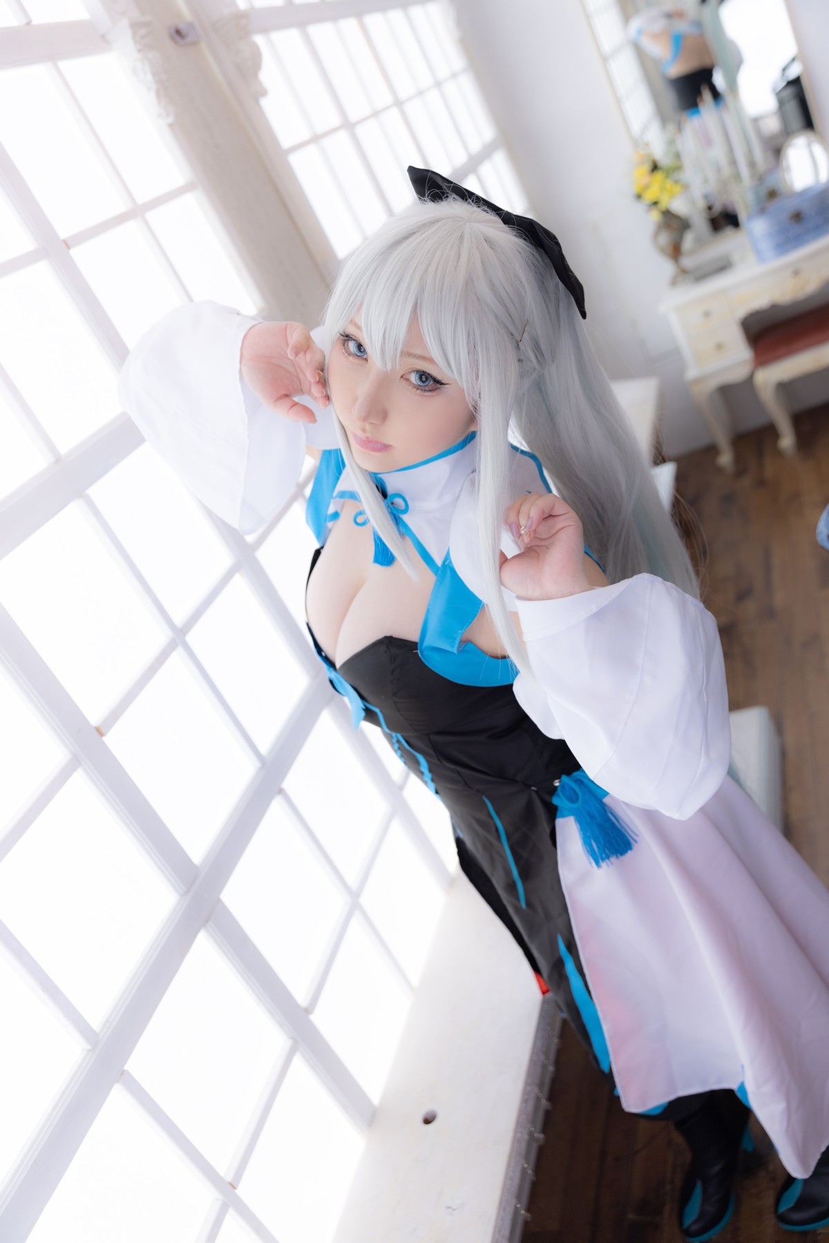 Cosplay-SAKUサク-Morgan-le-Fay-Set03-03-08