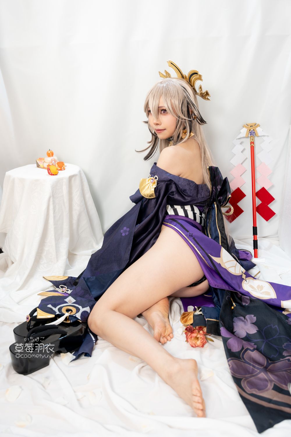 草莓羽衣T3黒ギャル八重神子墨桜色の夜笙雅芸-03-01-2