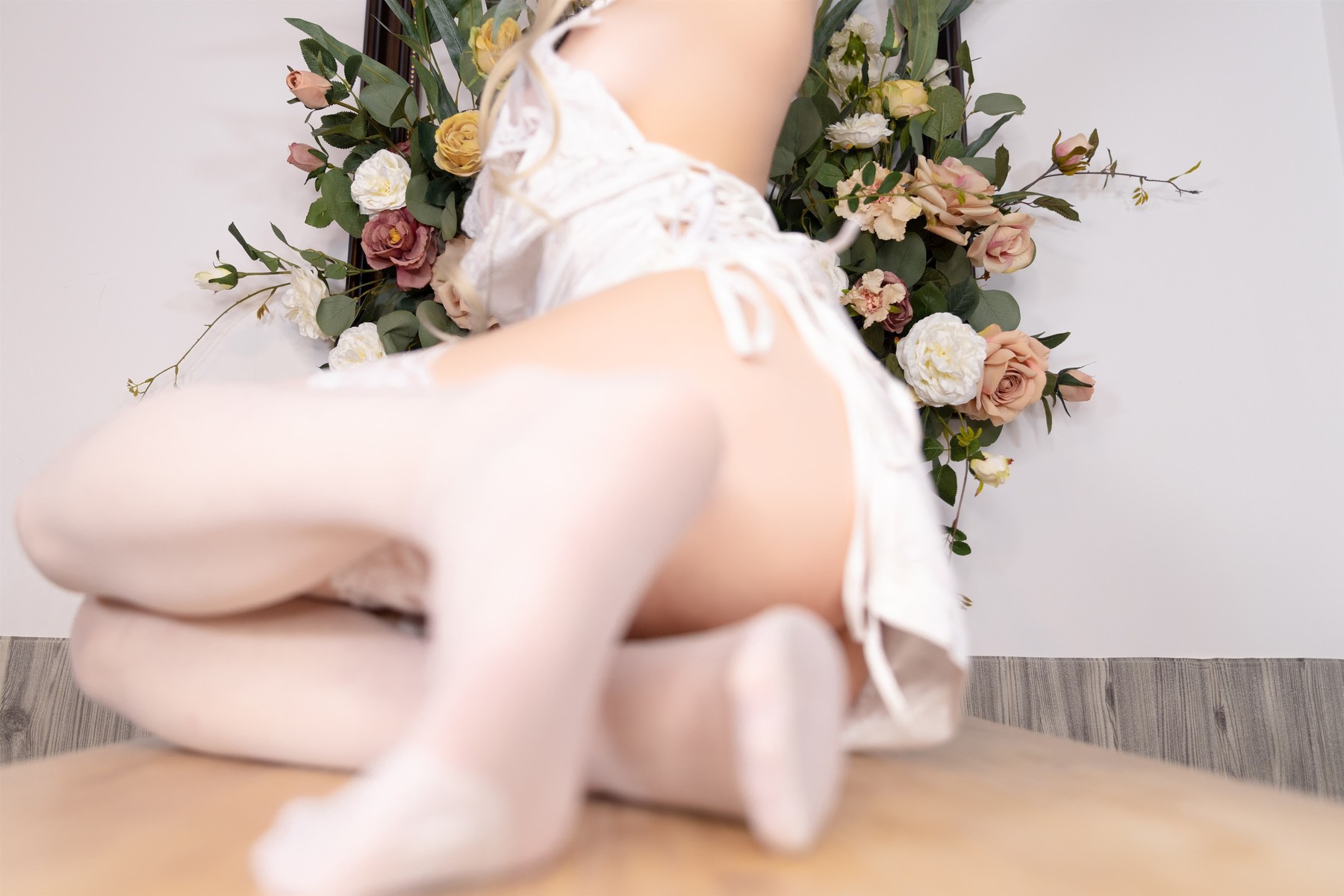 Cosplay-清水由乃-金发旗袍-09-18