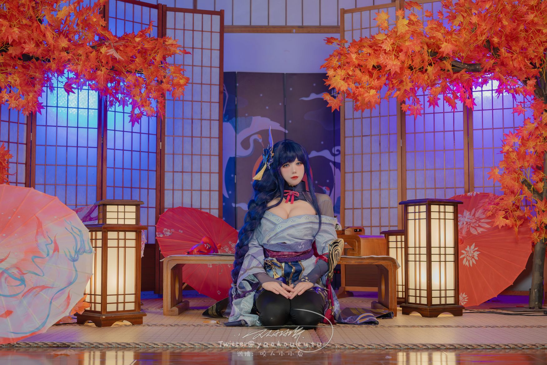 咬人小小兔咬一口兔娘---3月作品-原神雷电将军-76P1V-143G-04-07