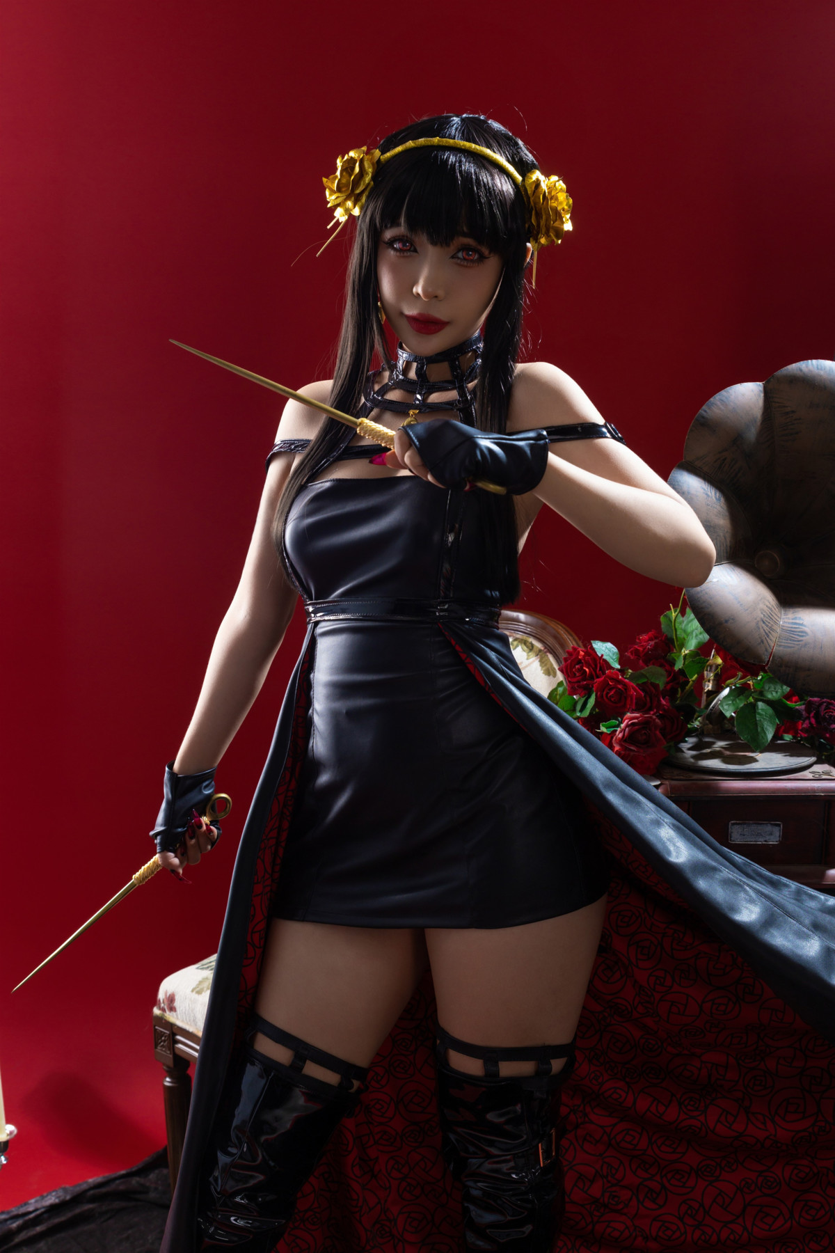 Cosplay-UmekoJ-ヨルフォージャー-Yor-Forger-Set01-11-25