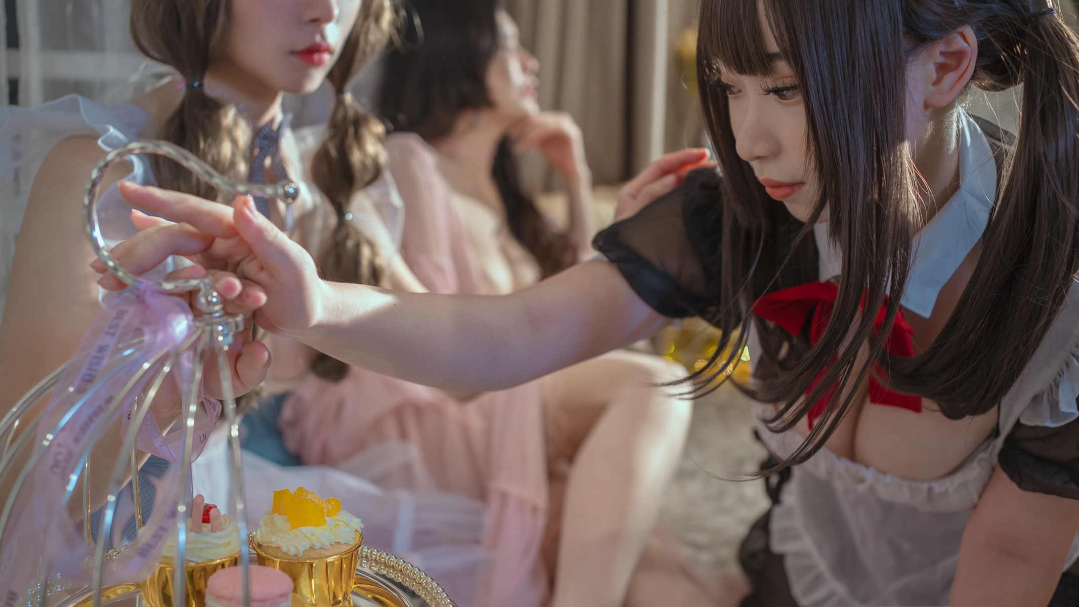 秋和柯基-夏小秋秋秋-Cosplay-下午茶时光-10-08