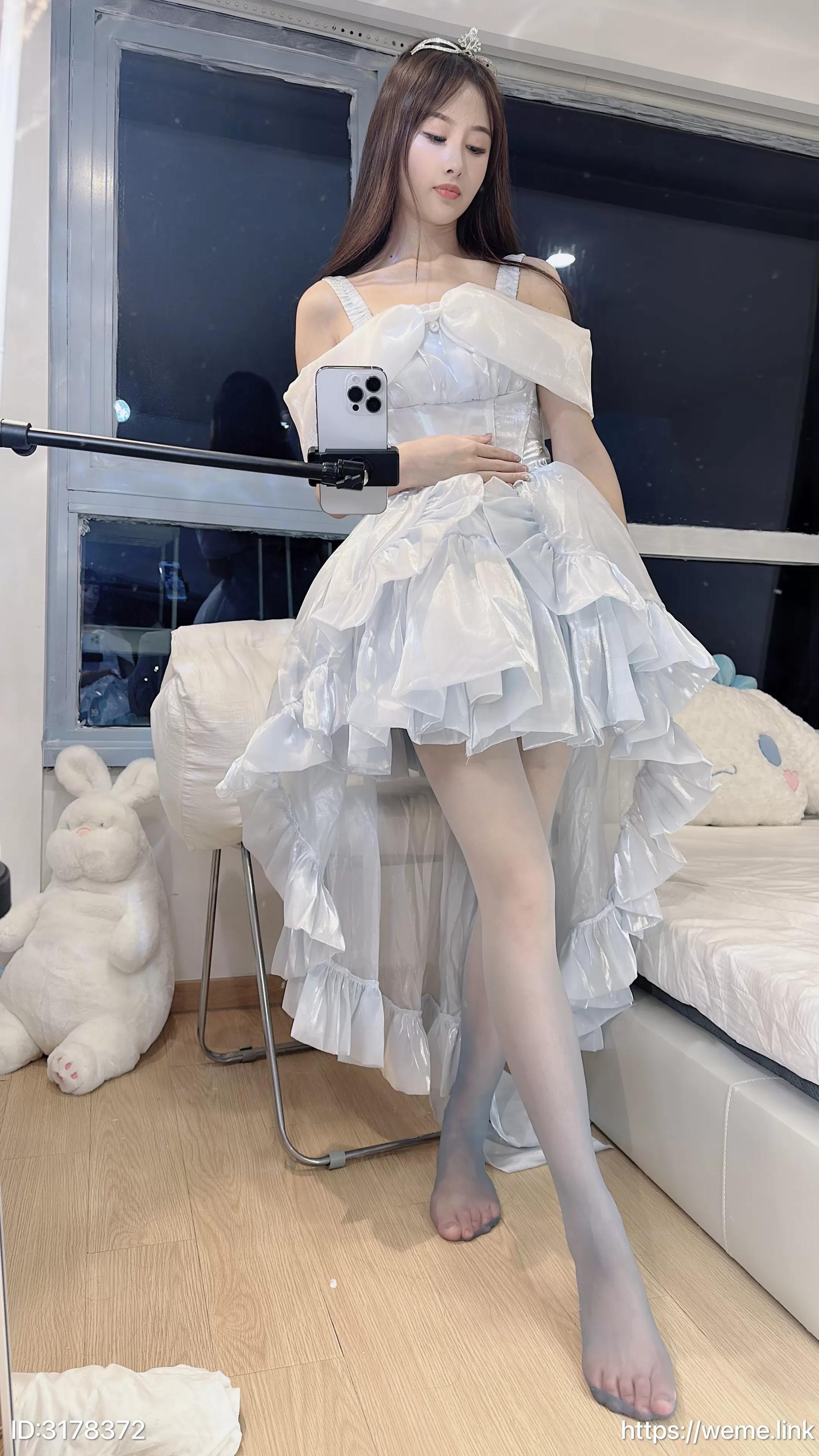 小萌子--NO016-渐变蓝丝袜53P49MB-08-17