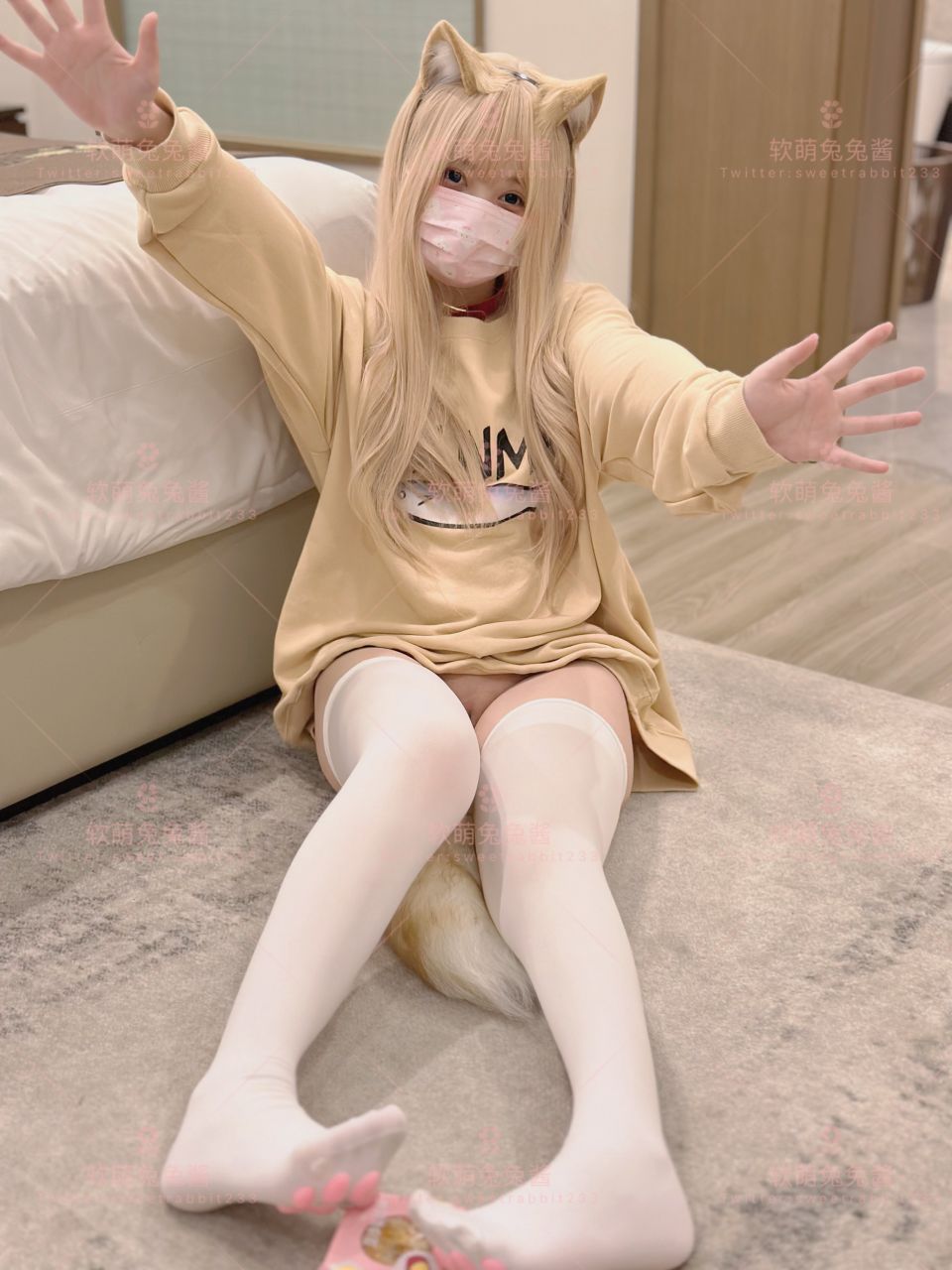 软萌兔兔酱---爱猫人士-76P1V-19GB-01-28