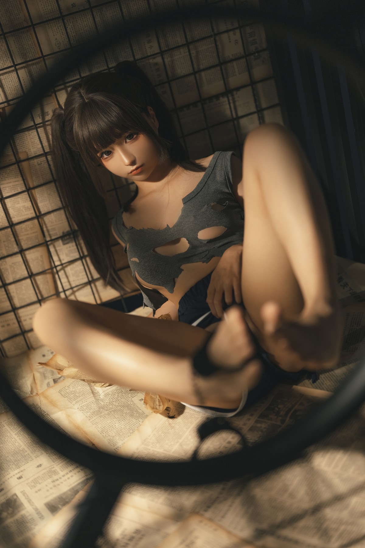 蠢沫沫-Cosplay-审讯-Trial-12-01