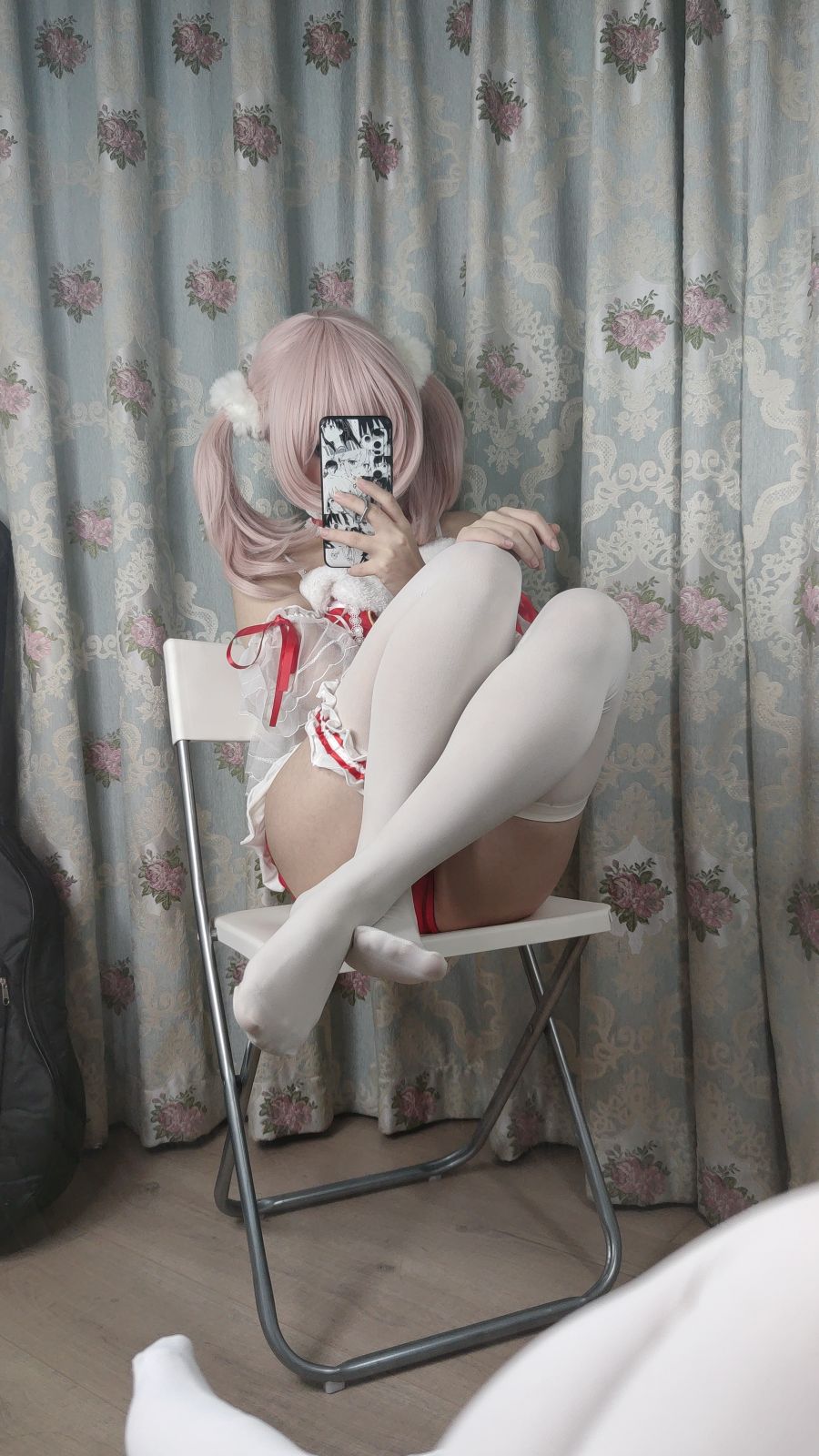 神沢永莉---平安夜红色分体式-04-03-2