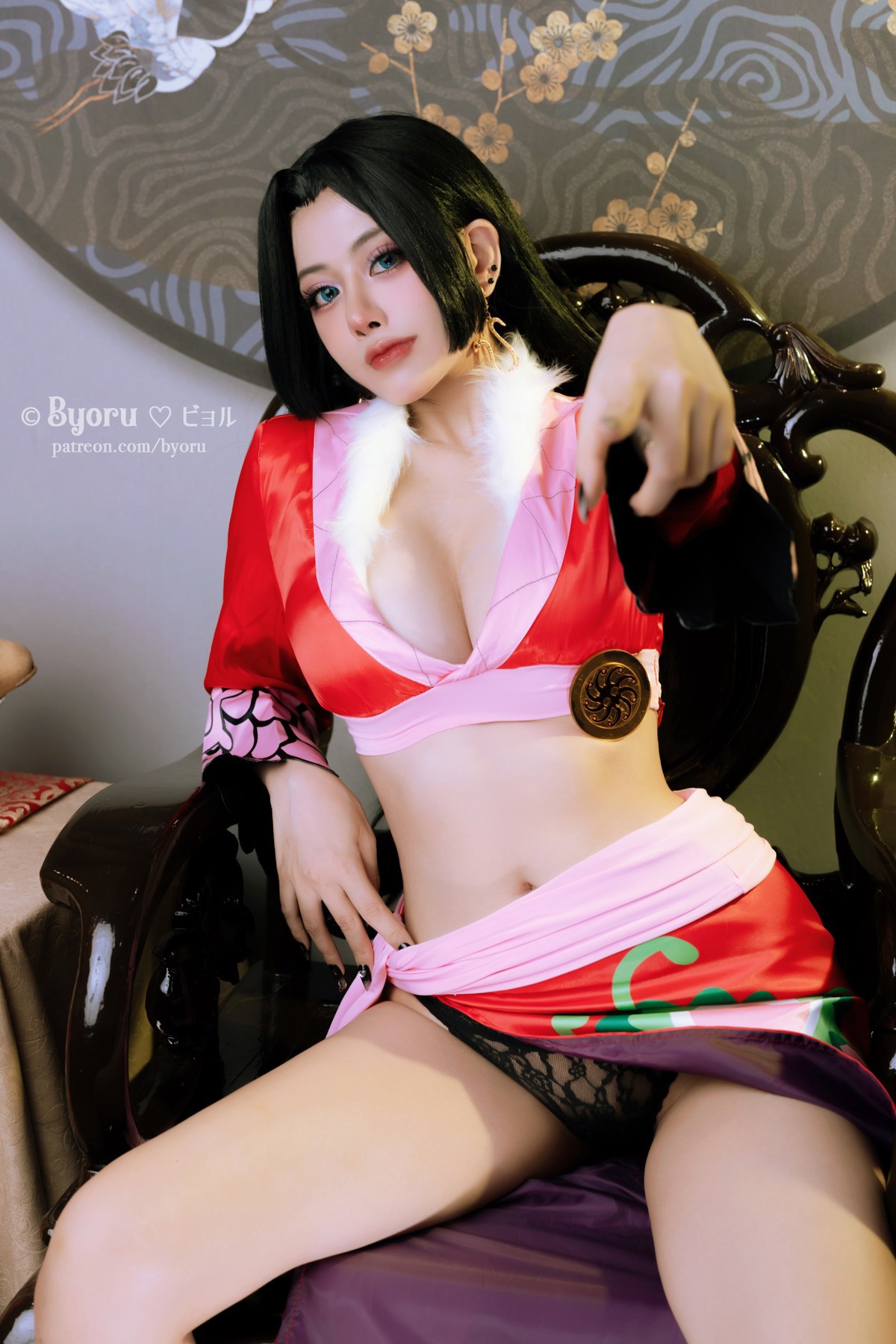 Cosplay-萝莉Byoru-Boa-Hancock-ボアハンコック-01-19