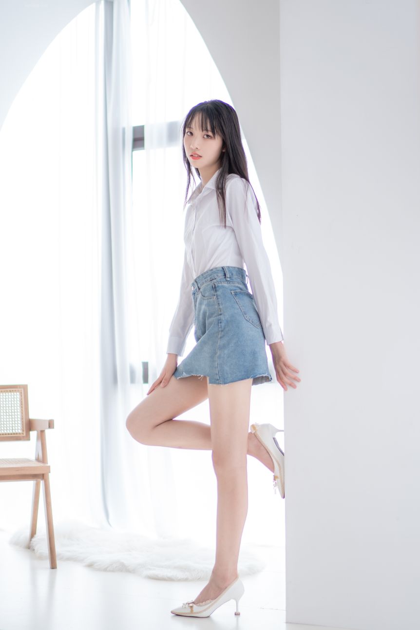 西瓜murmure西瓜少女-2021-04-29-牛仔裙-125P1V-12-19