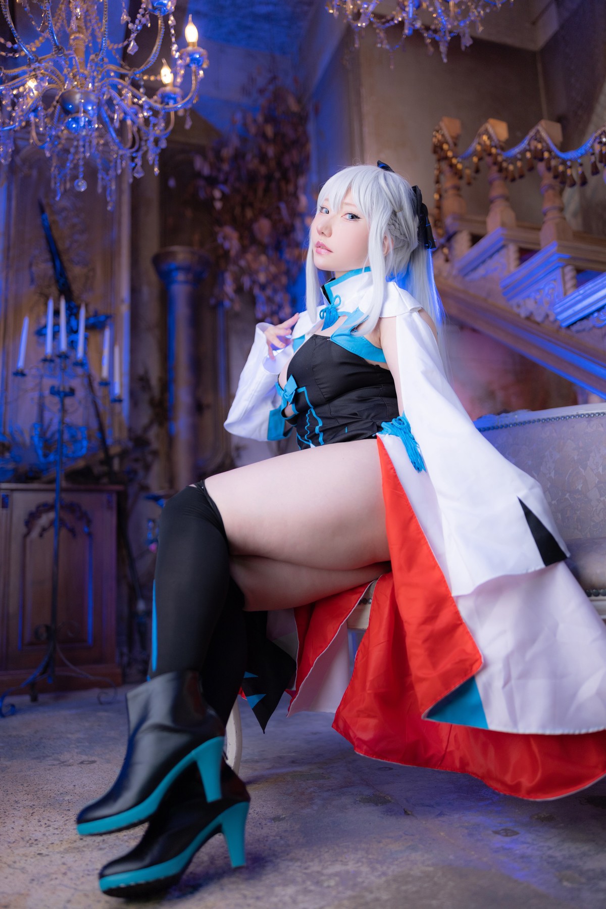 Cosplay-SAKUサク-Morgan-le-Fay-Set01-08-27