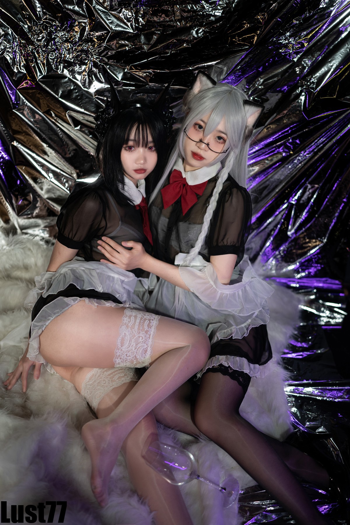 Cosplay-柒柒要乖哦-女仆の惩戒课-Set01-01-30
