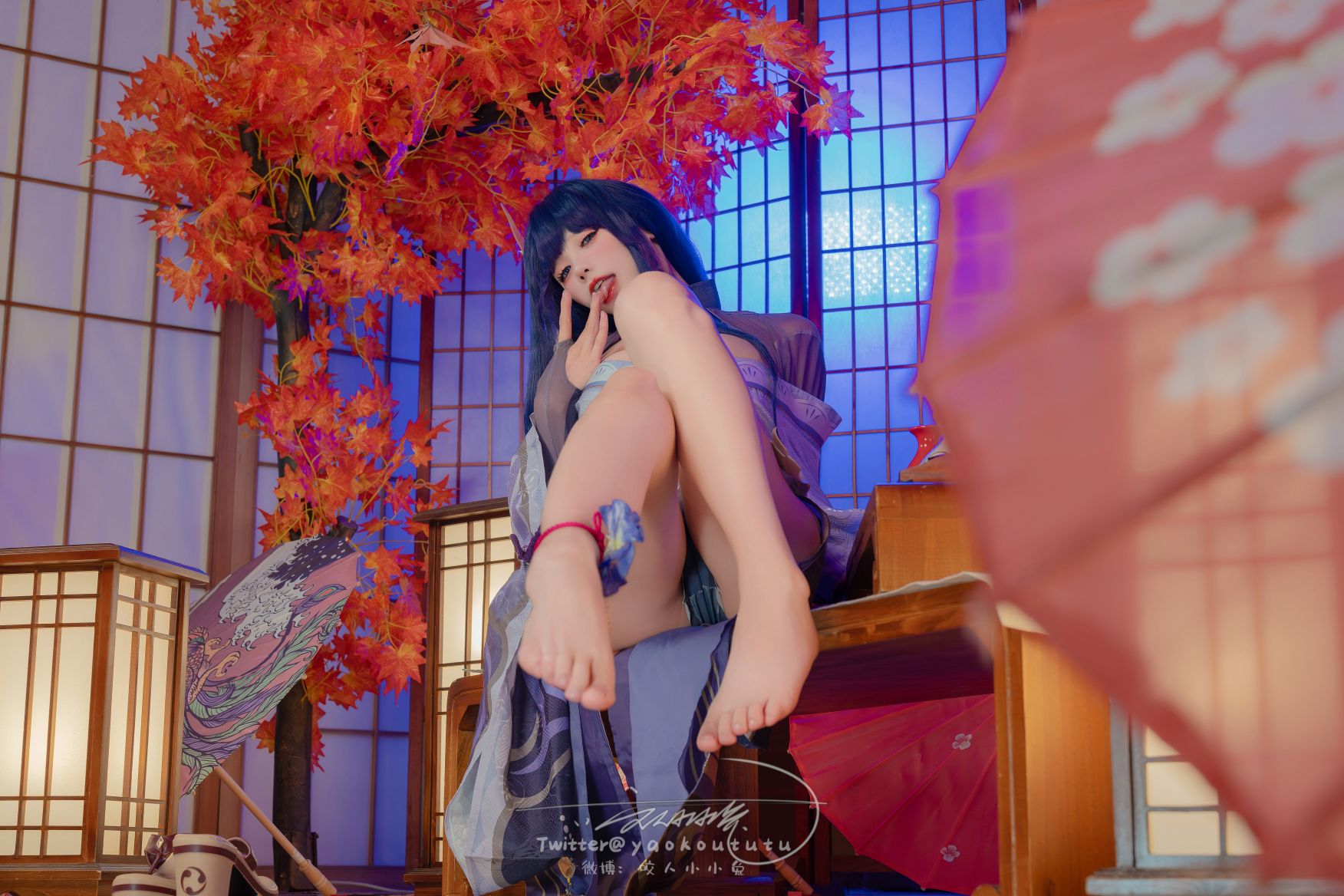 咬人小小兔咬一口兔娘---3月作品-原神雷电将军-76P1V-143G-04-07